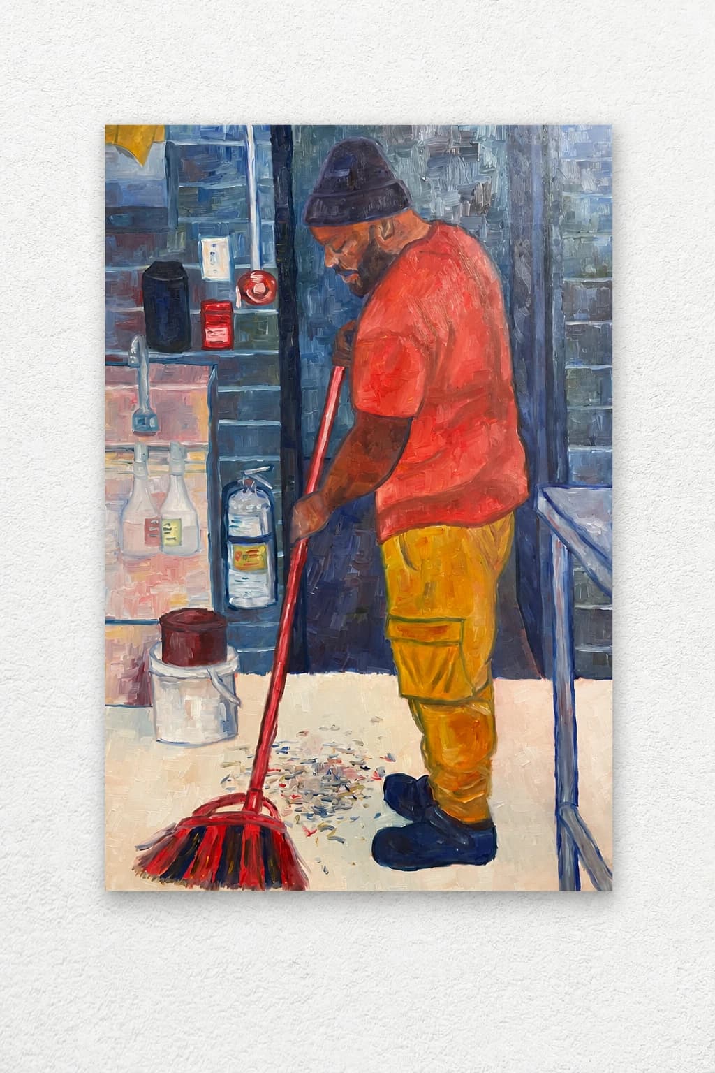 Broom in the Kitchen