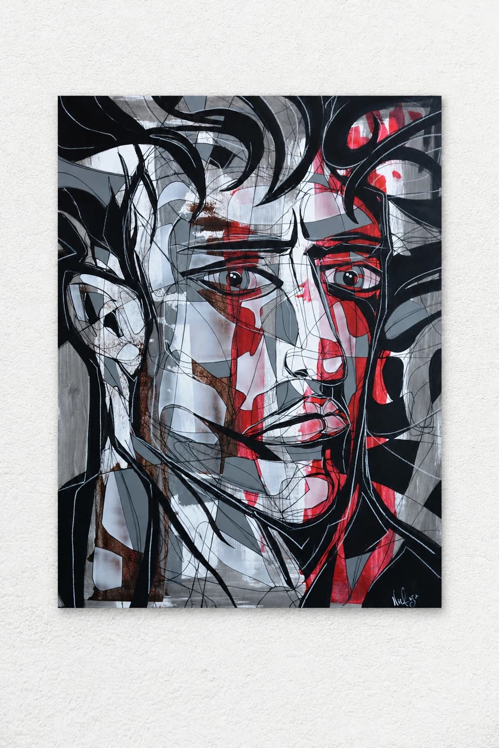Ton visage dans la pénombre