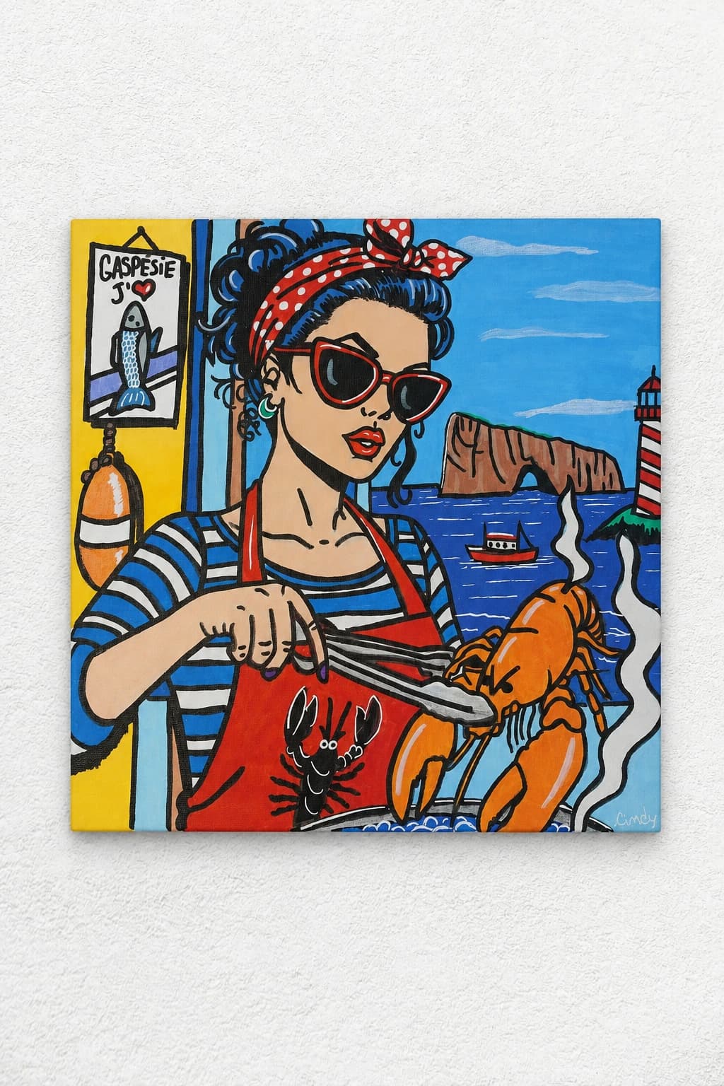 We're cooking lobster!