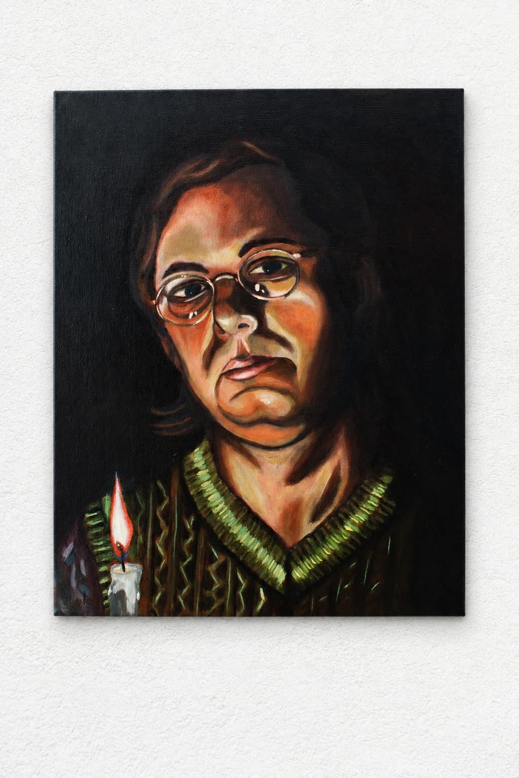 Self-portrait with a sweater