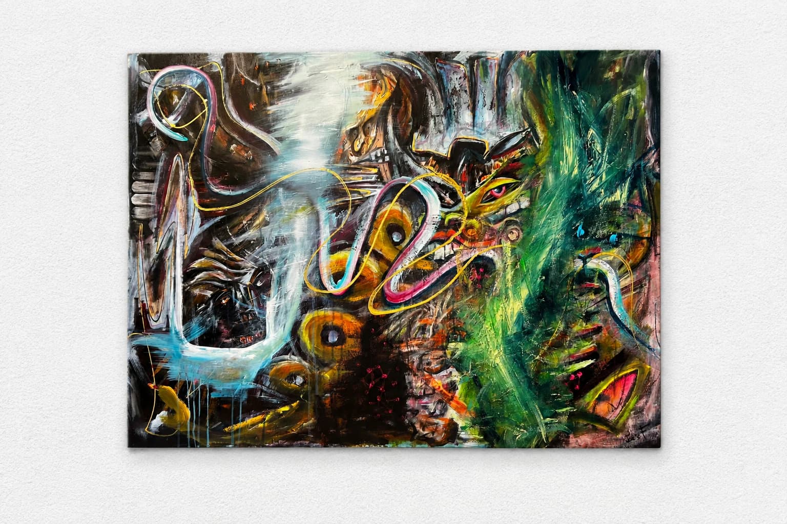 Dragon, Demons and Cat