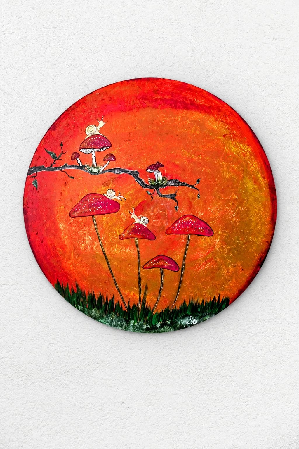 Mushrooms and Snails