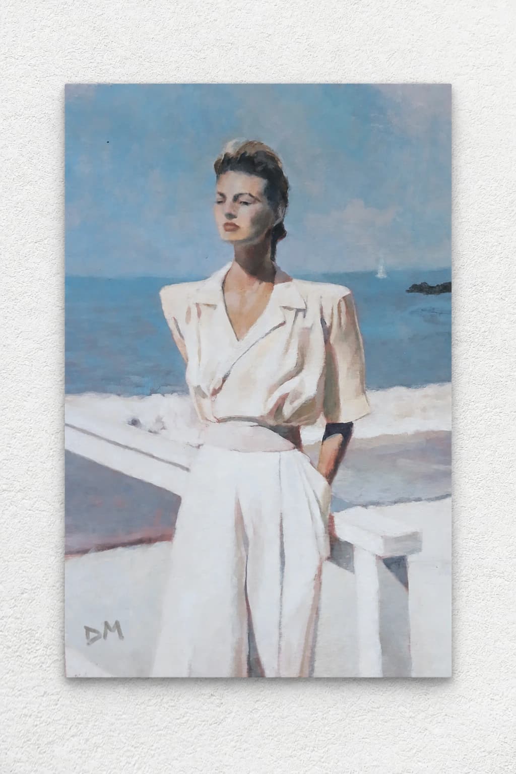 Femme sur la plage