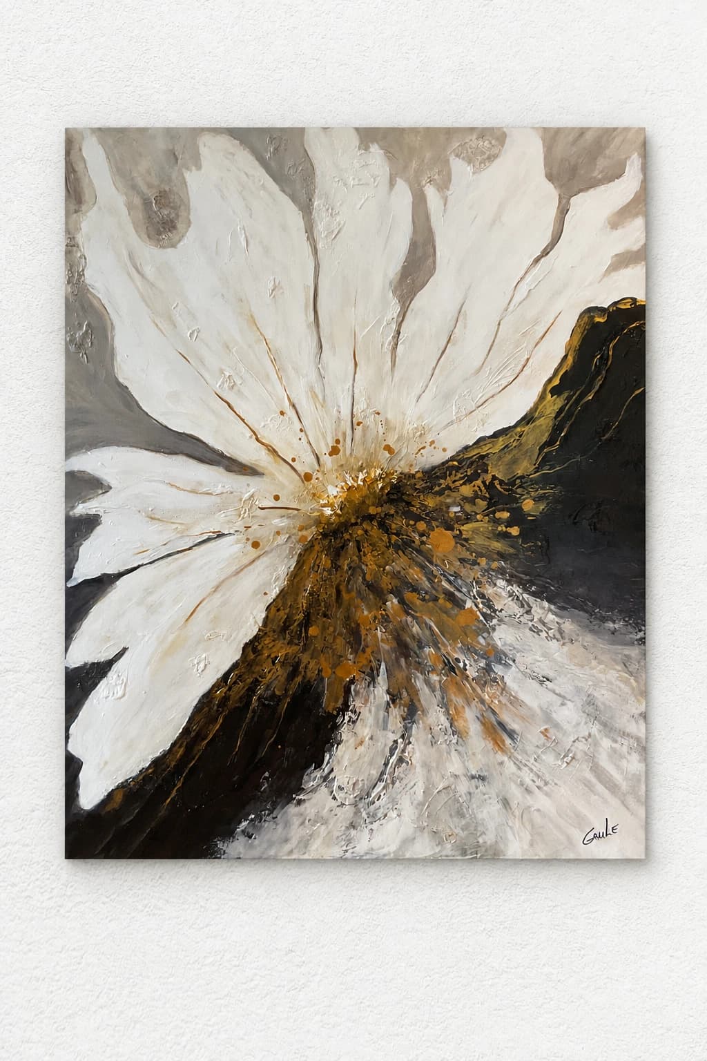 THE MOMENT THE FLOWER BLOOMS
