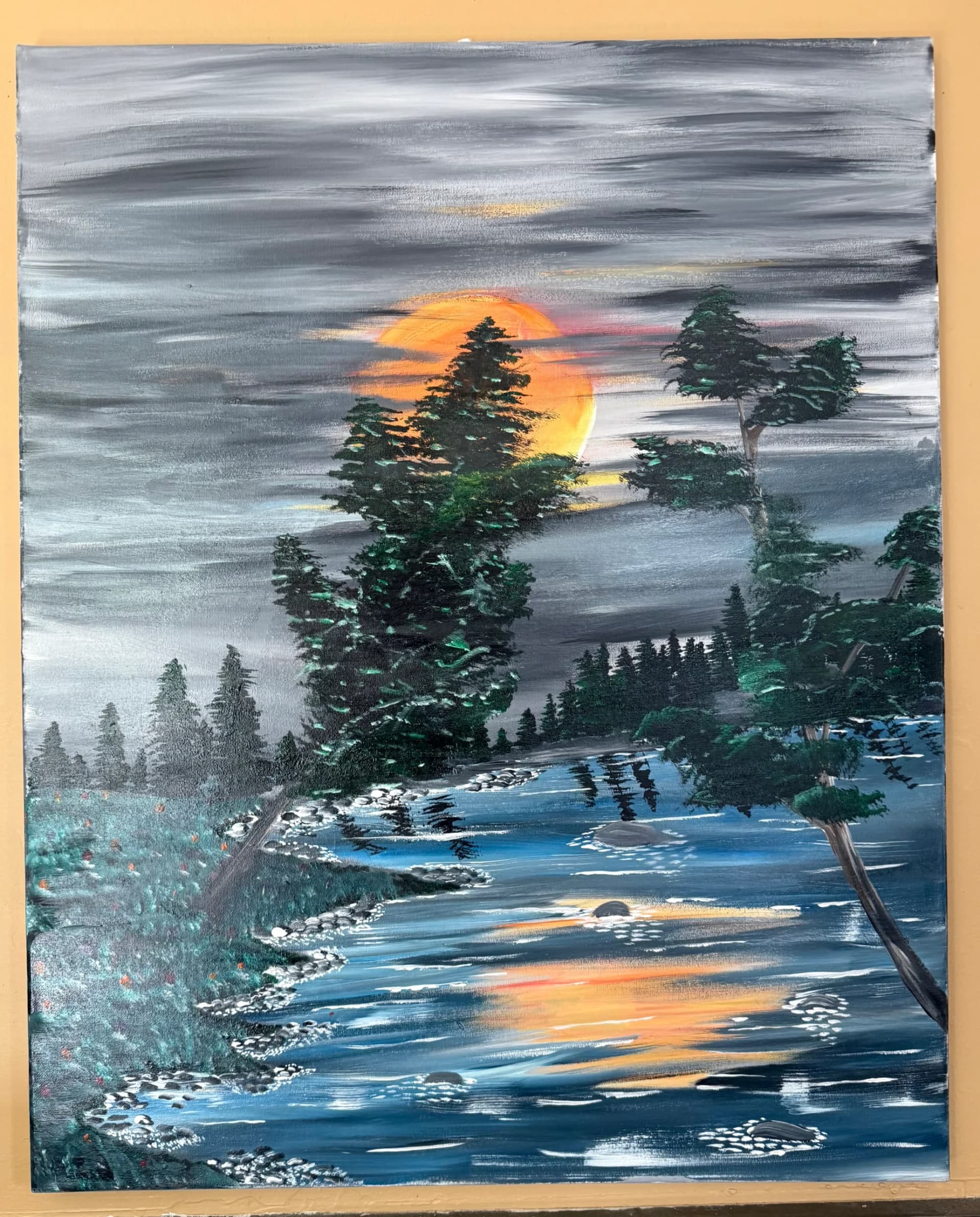 Moonlight lake