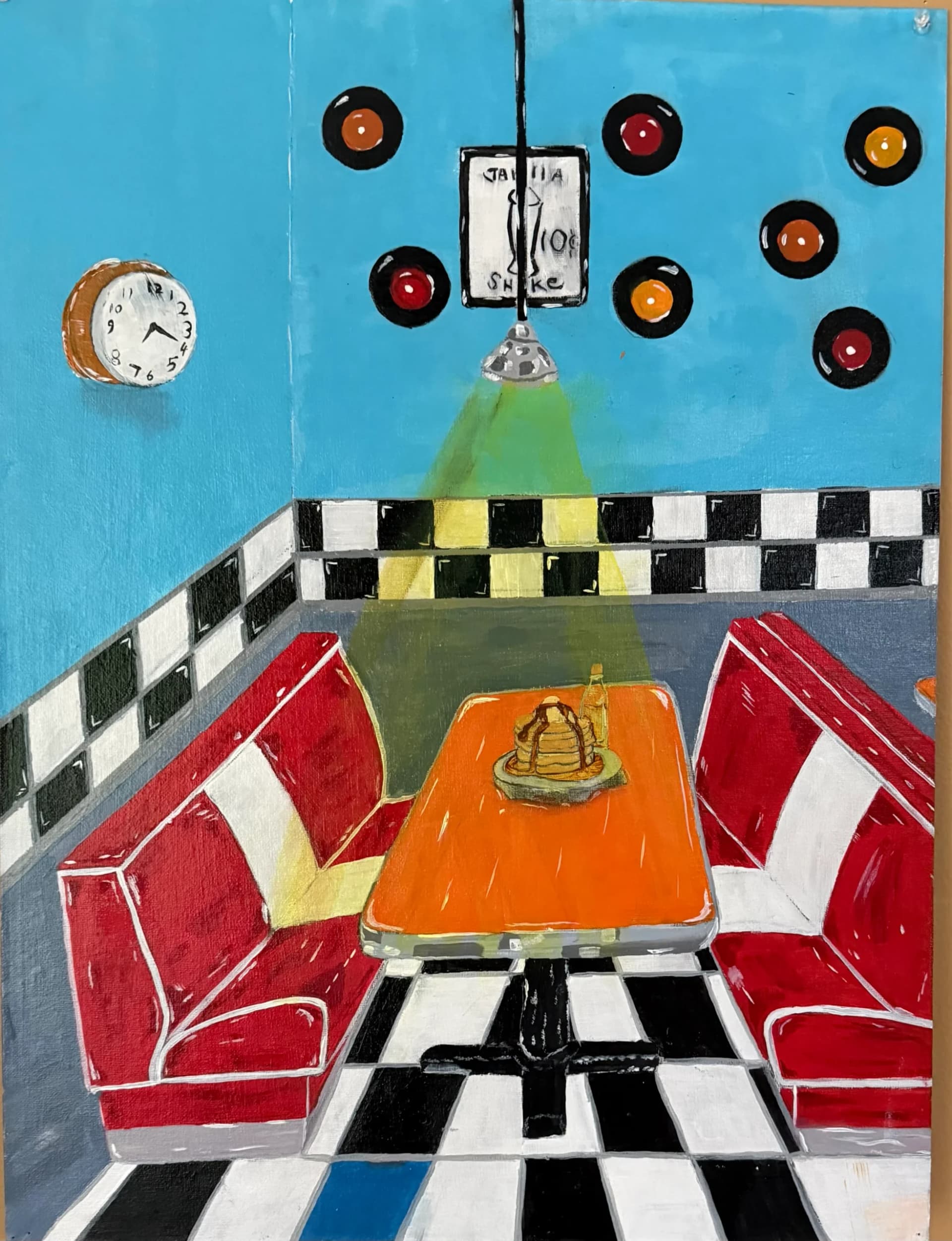 Vintage diner / pancakes #4
