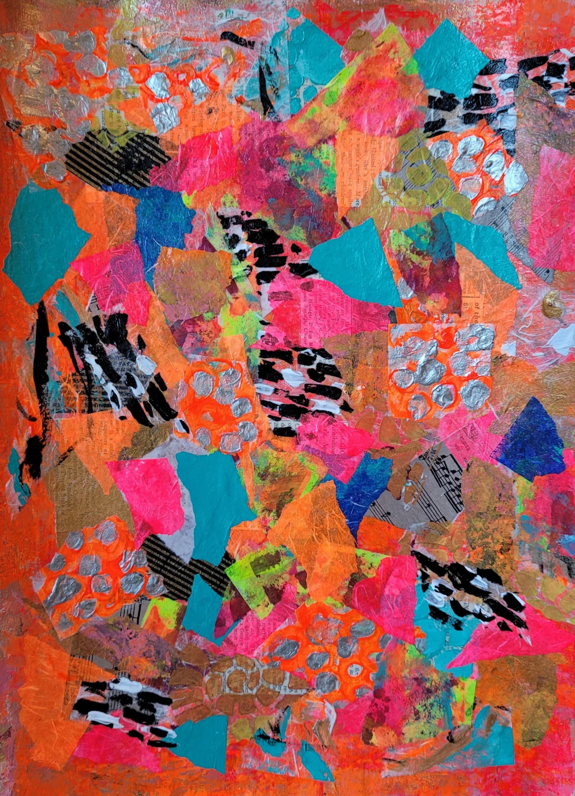 Collage joyeux - Laura Anne El Baroudi