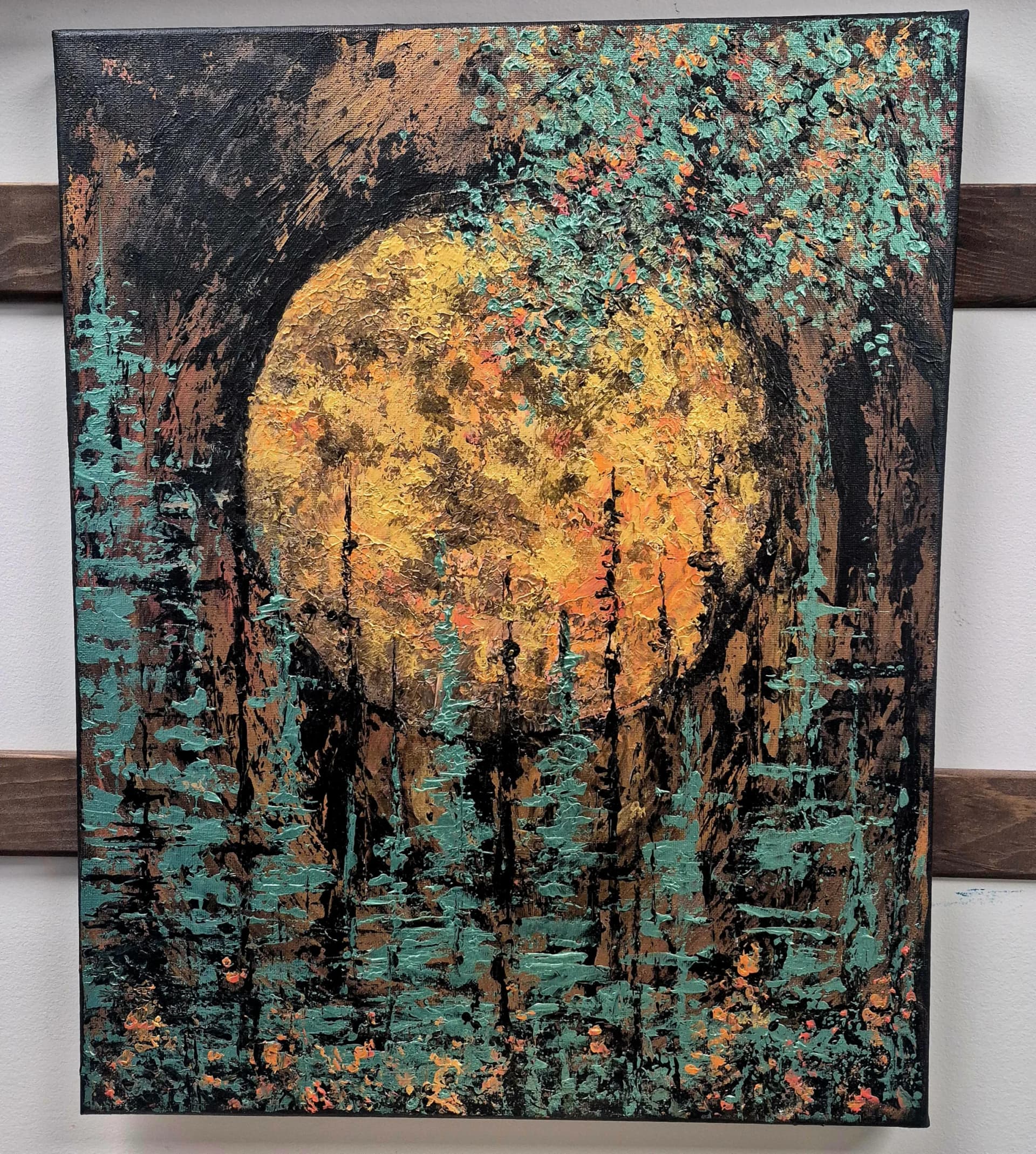 Lumière dans la forêt - Maristine
