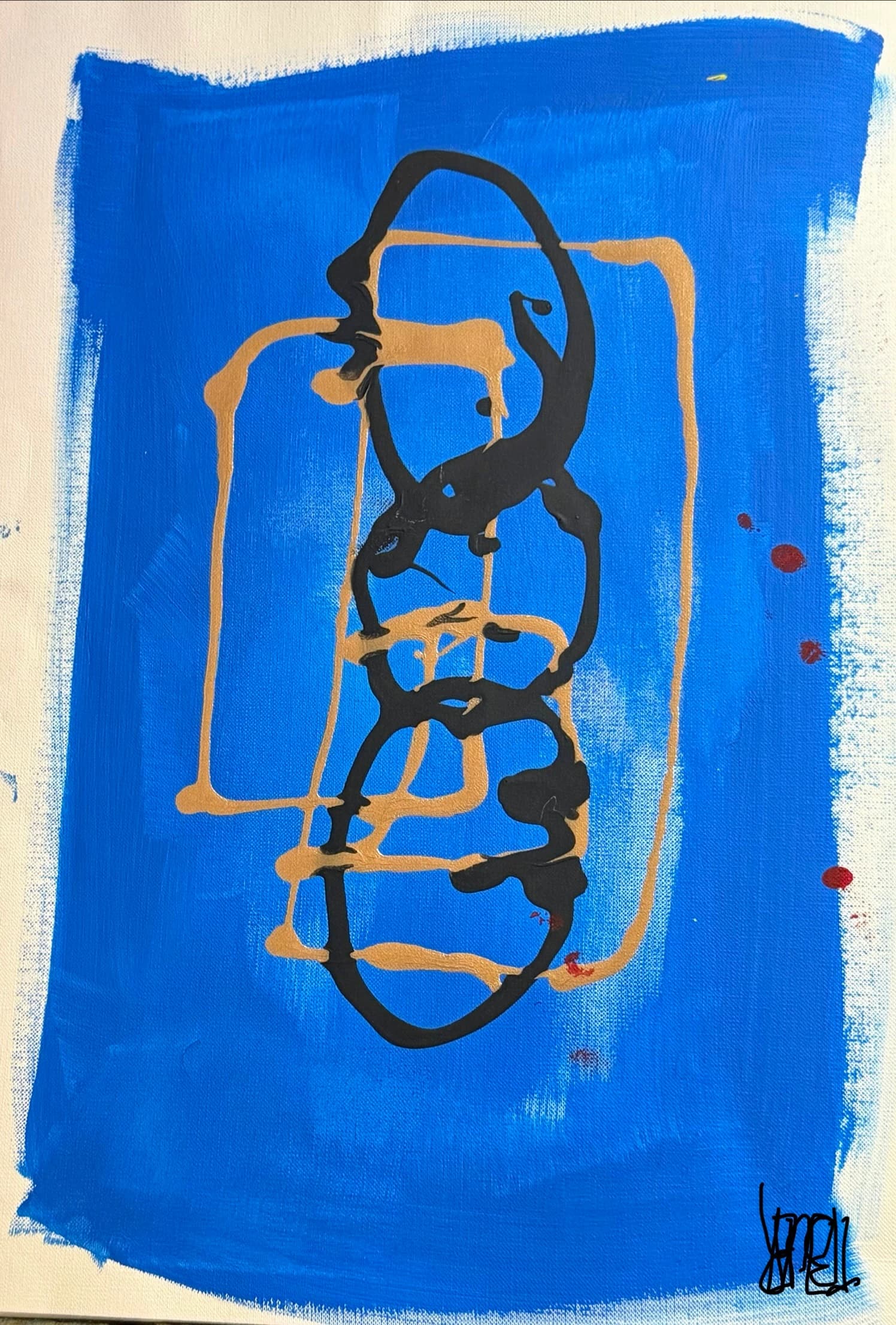 Figure abstraite entrelacée - Fly