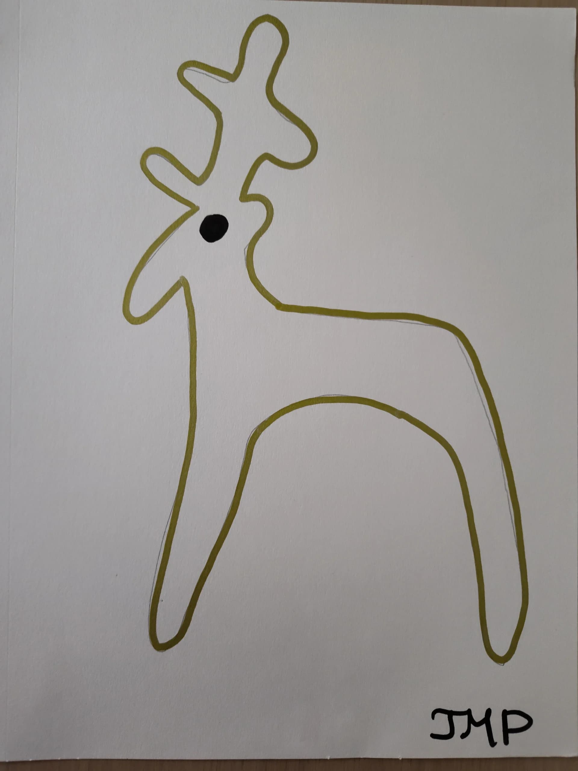Christmas Deer - Marie Patty