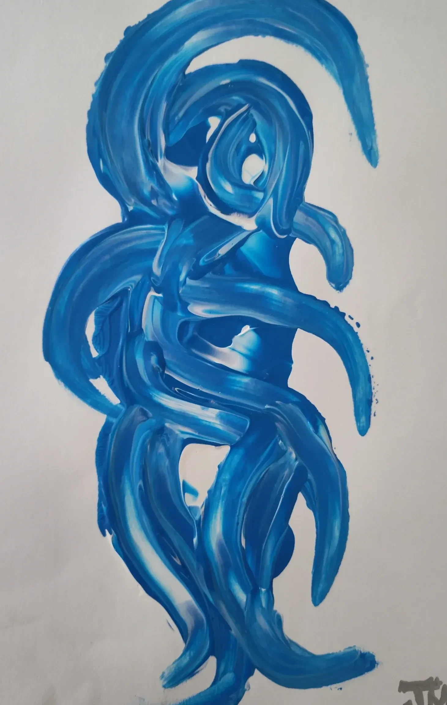 Blue Curiosity - Marie Patty