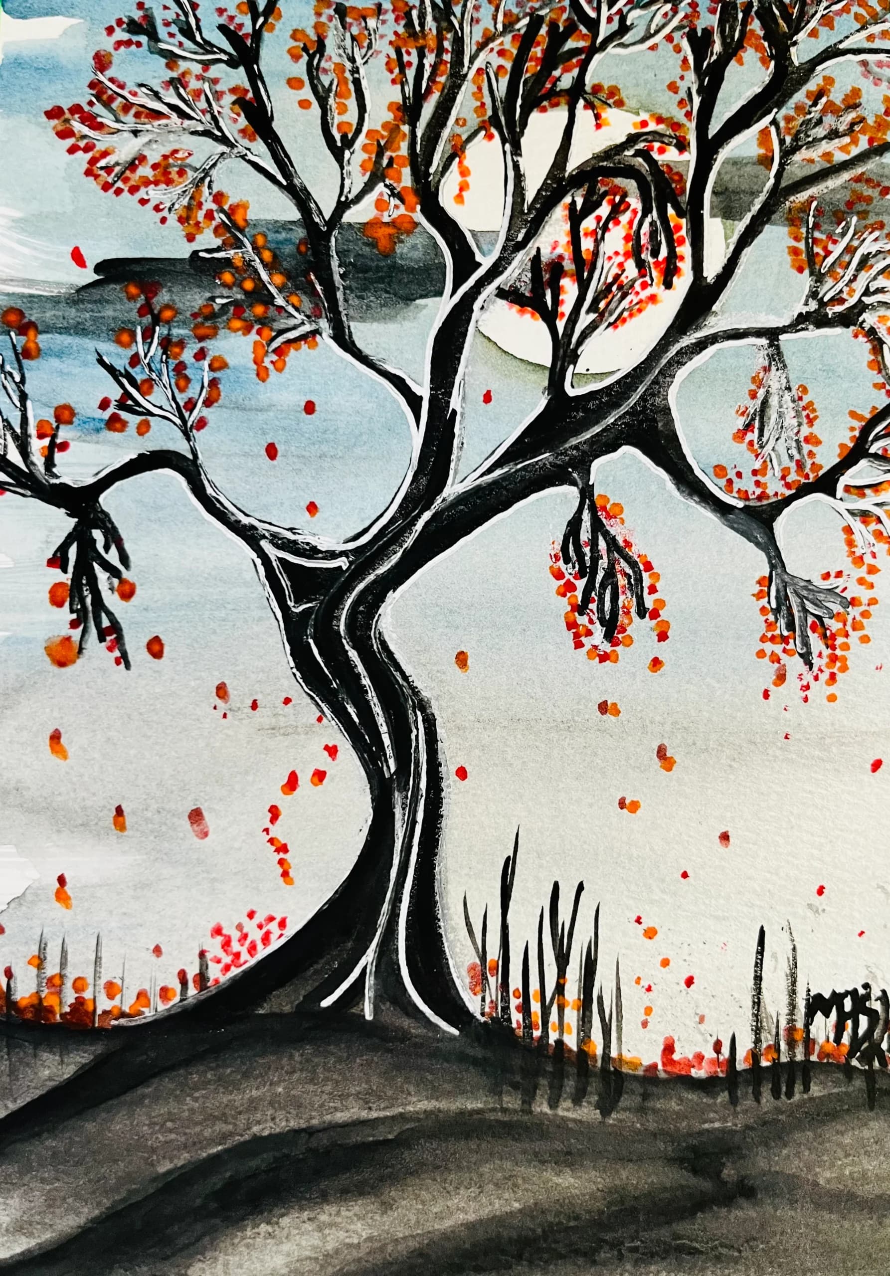 Arbre d'automne - MSArtist