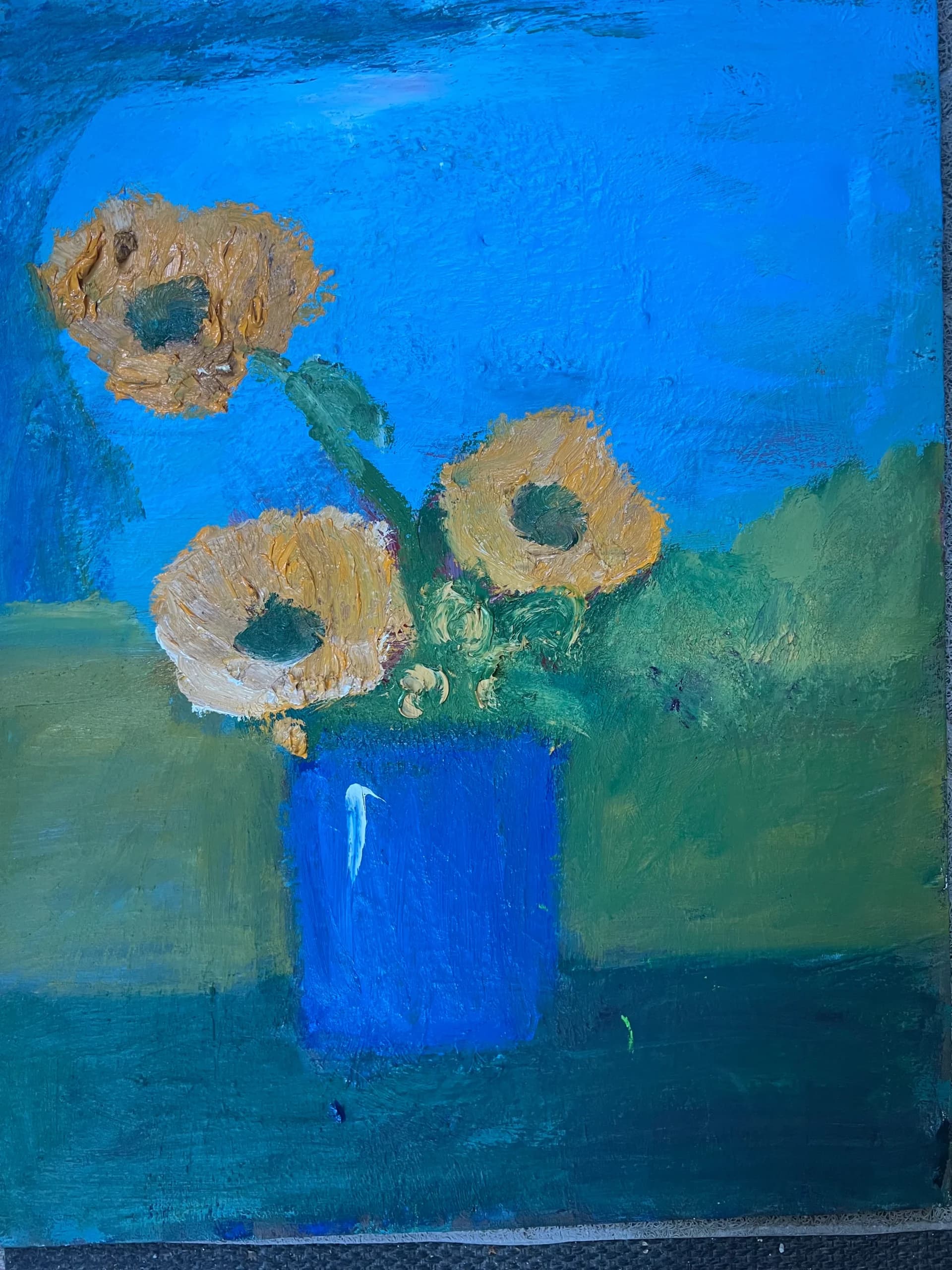 Poppies Against the Sky - Lulu Gibler Art