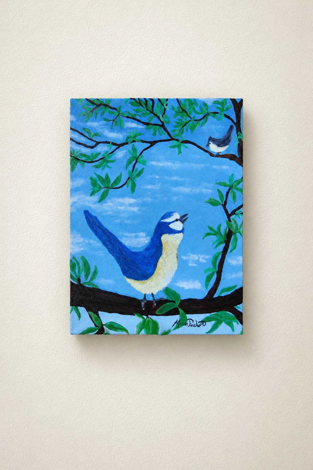 Chants printanier - Manon Pouliot artiste peintre