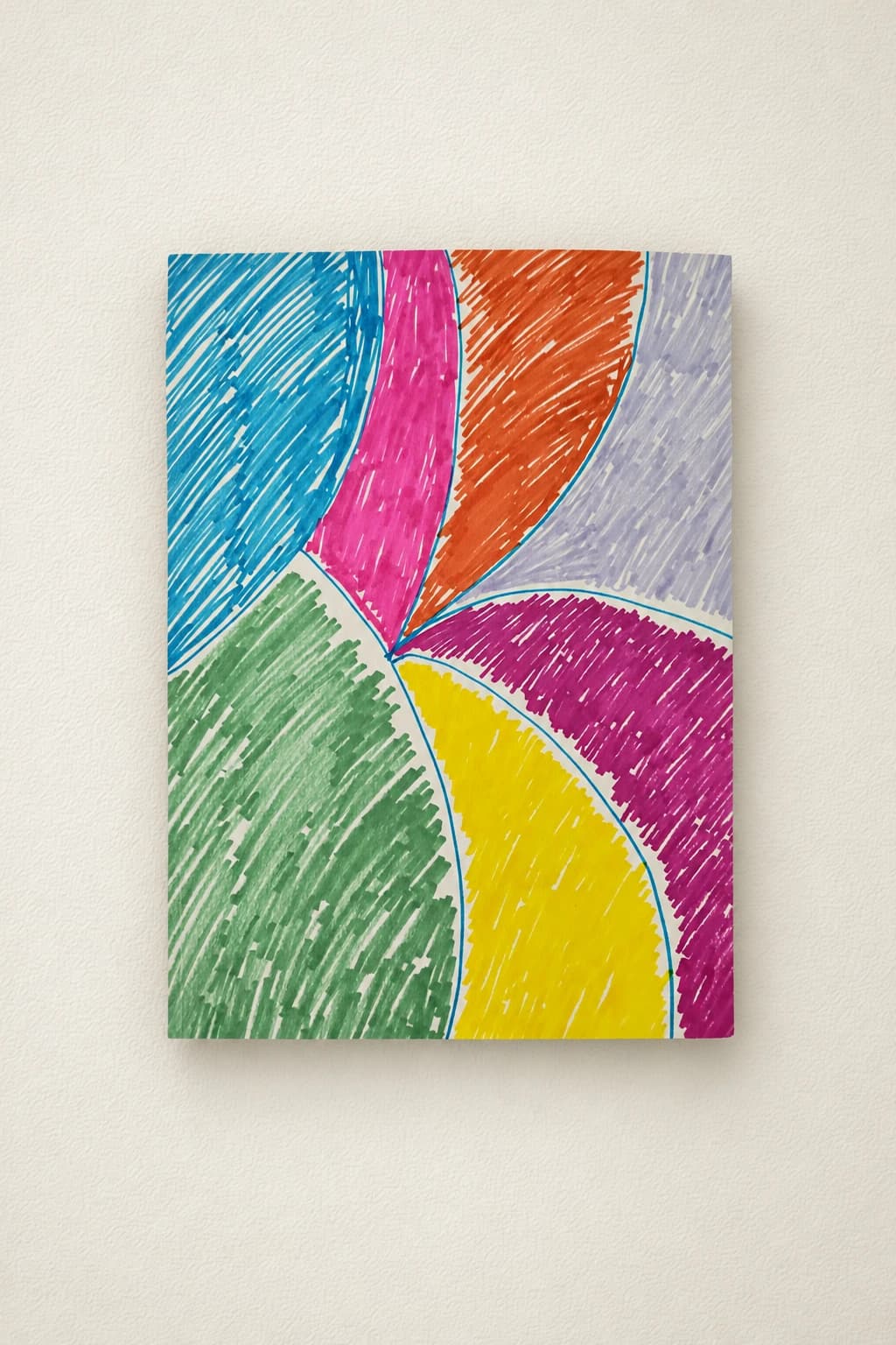 Colorful Curved Shapes