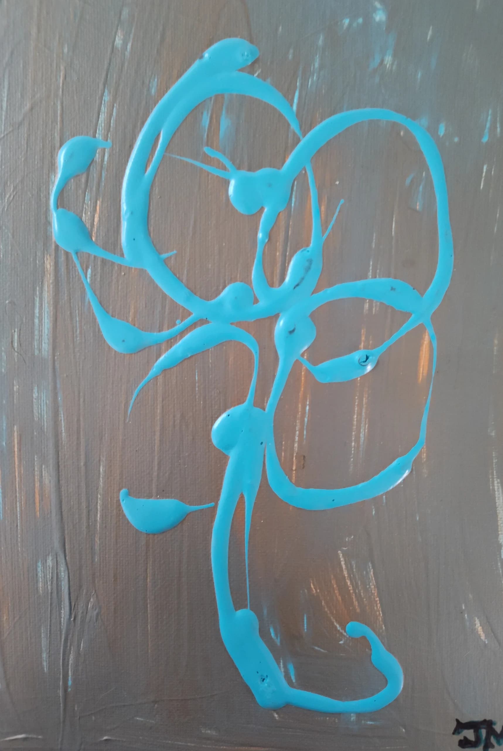Turquoise Abstract