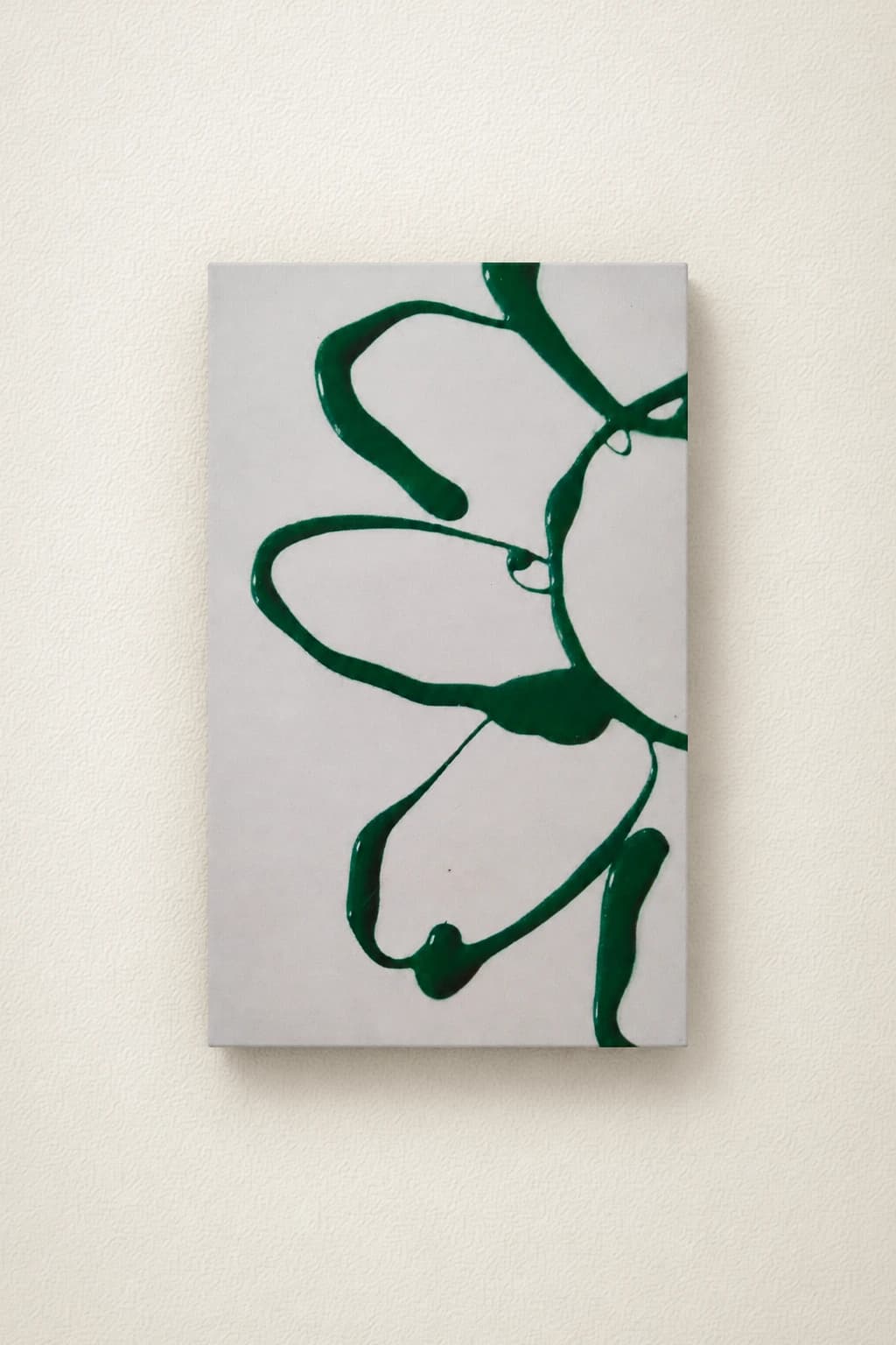 Abstract Green Flower - Marie Patty