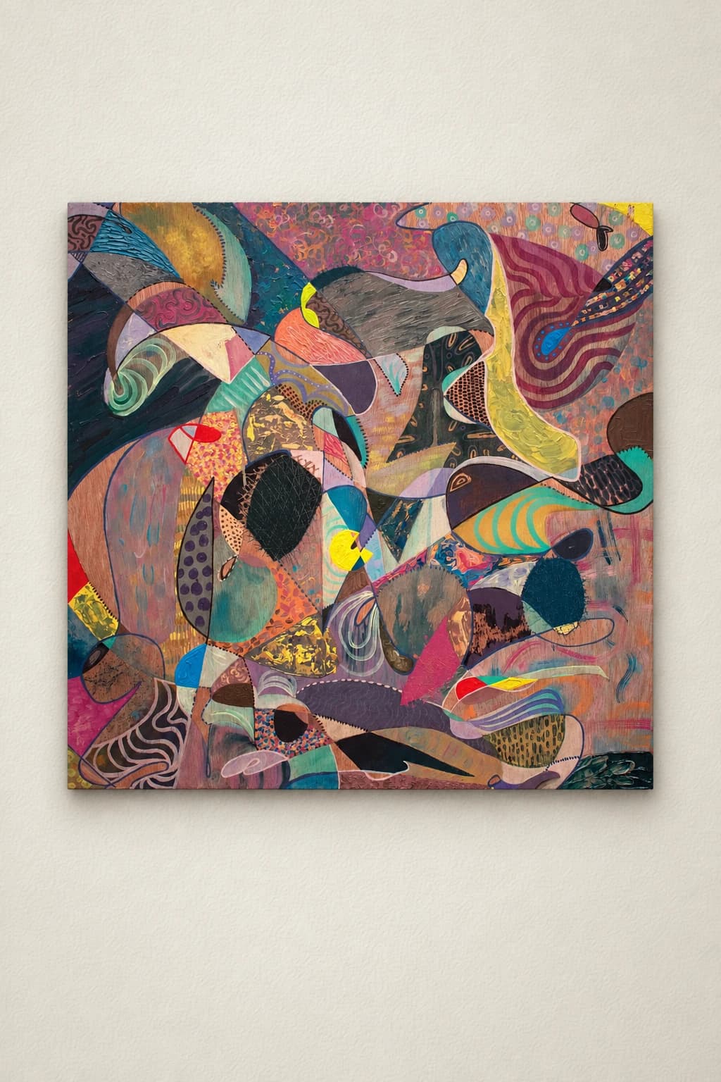 Abstraction en rose - LIZA