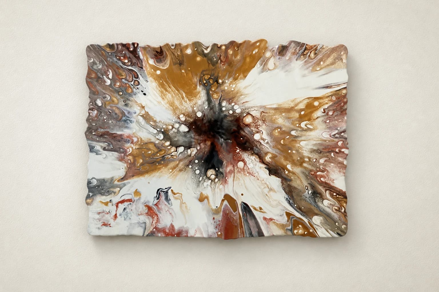 Flowing Warm Abstract