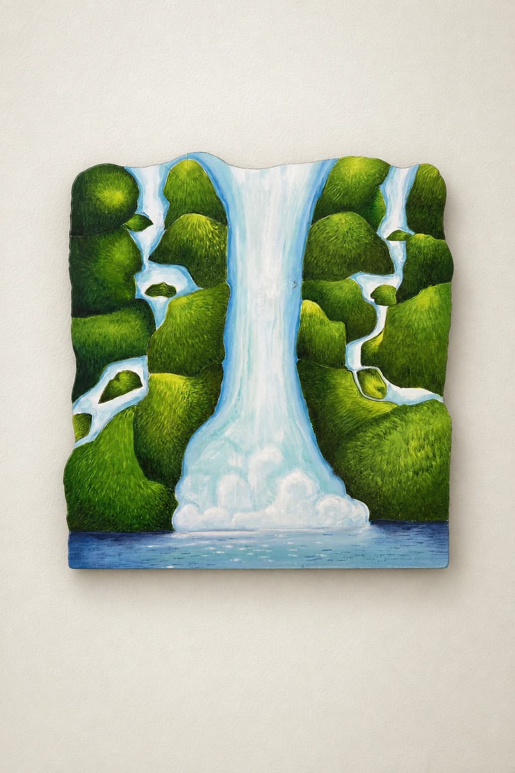 tropical waterfall - davide calcinai