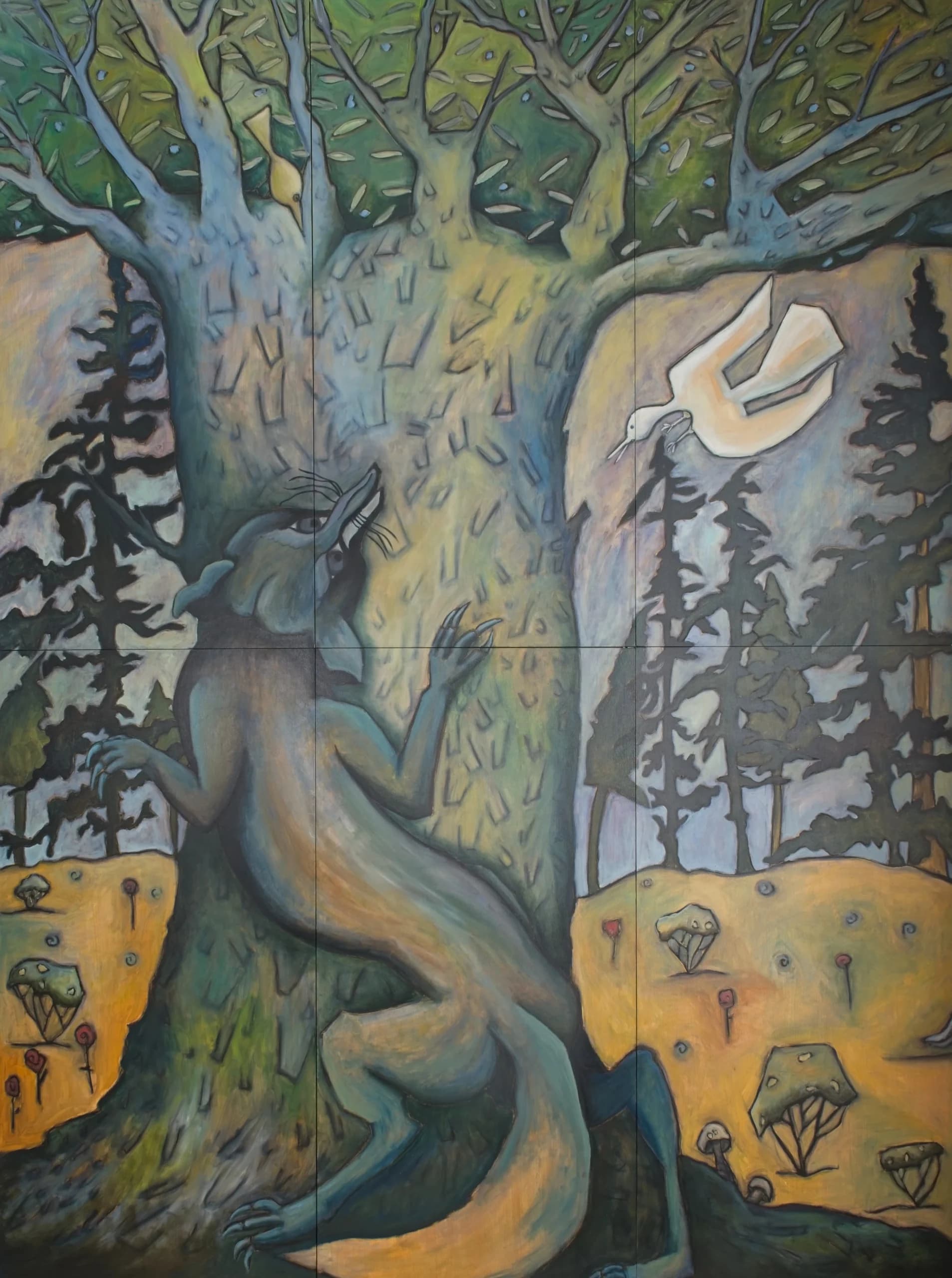 Le loup et la colombe