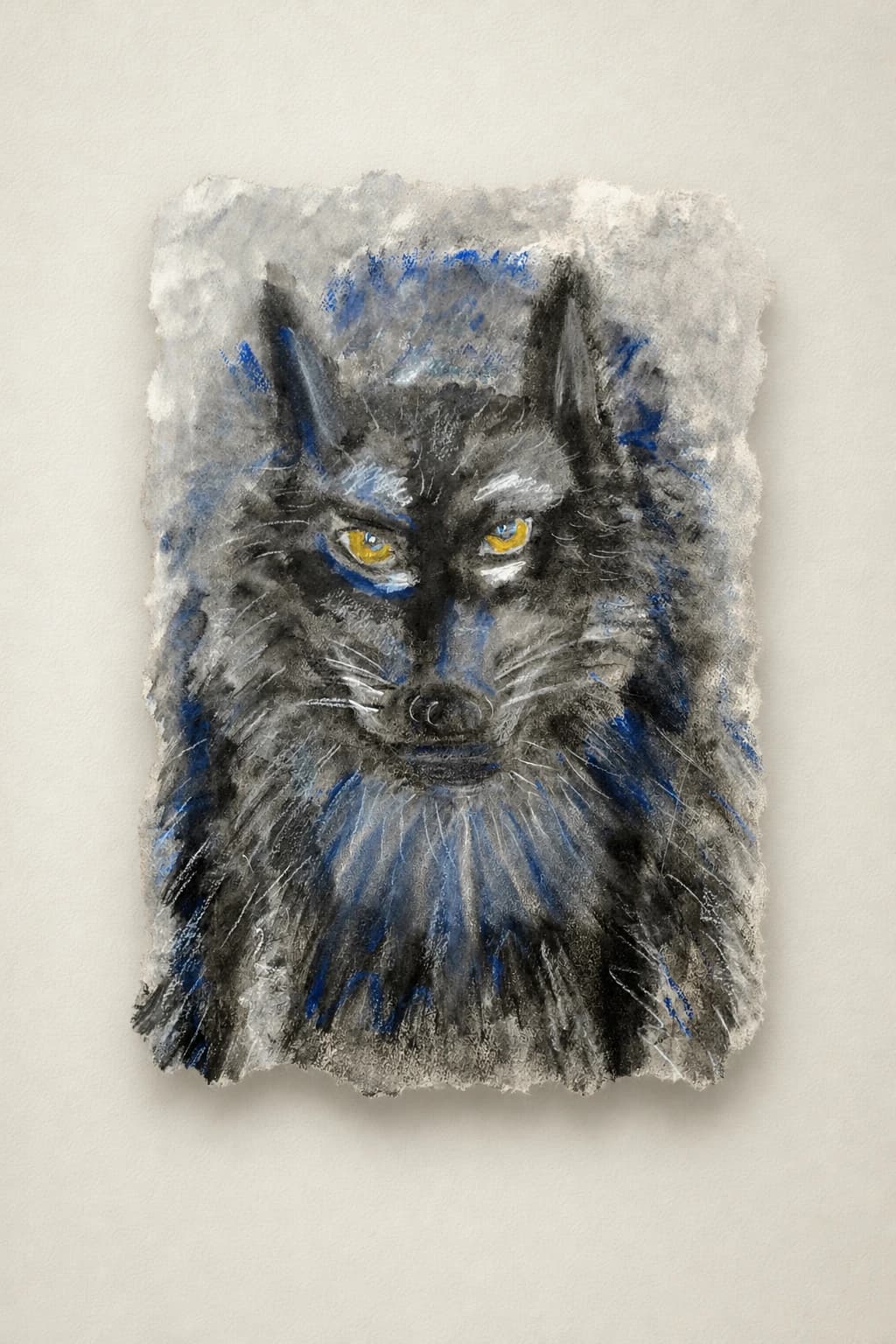 Loup au Regard Intense