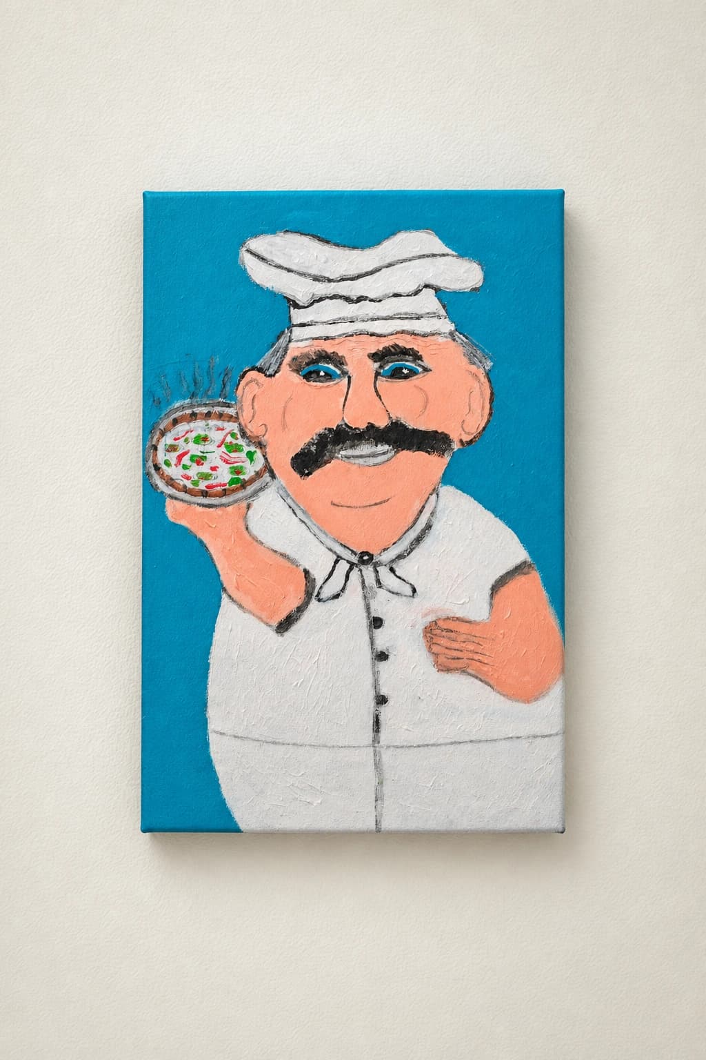 Le Chef et sa Pizza