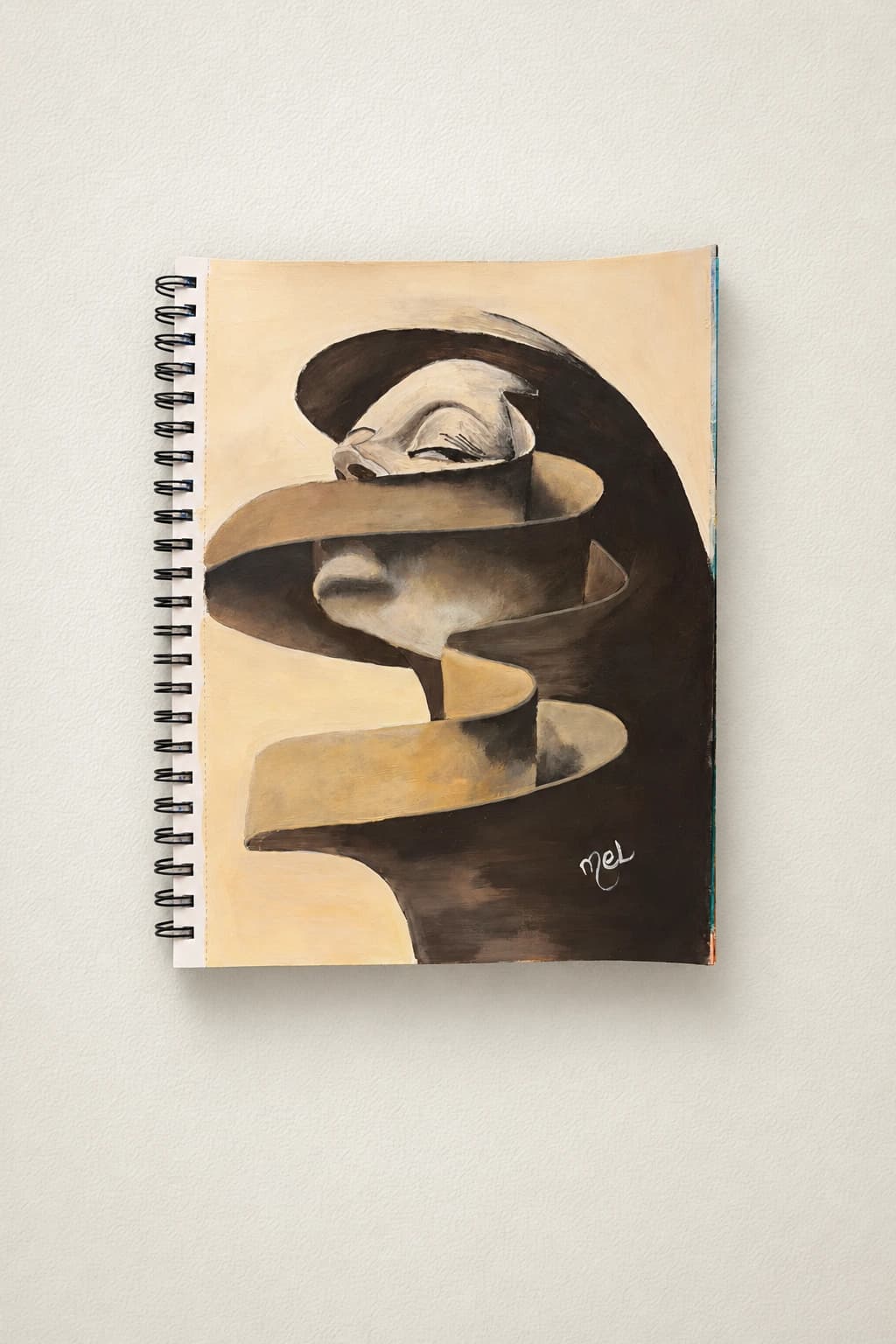 Visage en spirale