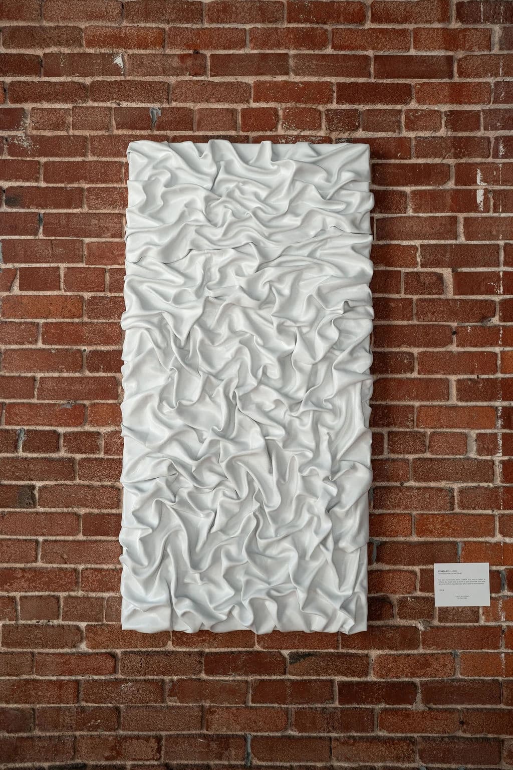 Folded White Reliefs - Azulejo Studio