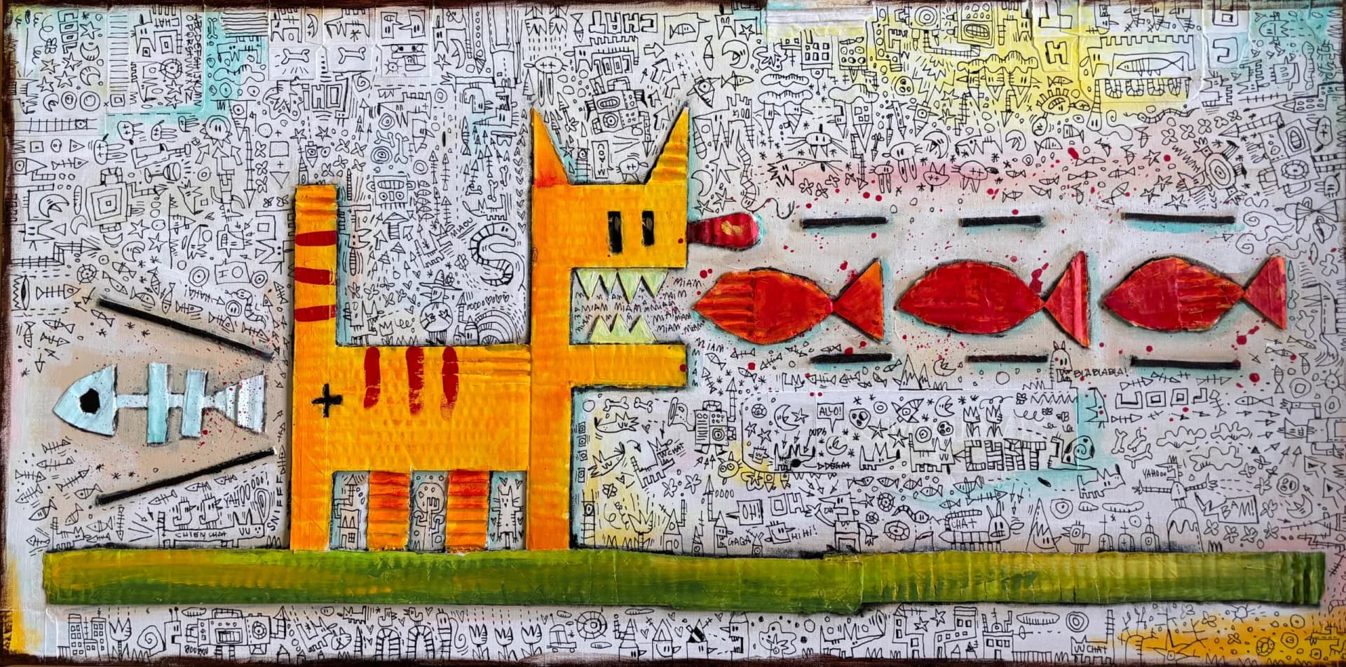 Un chat et son transit …