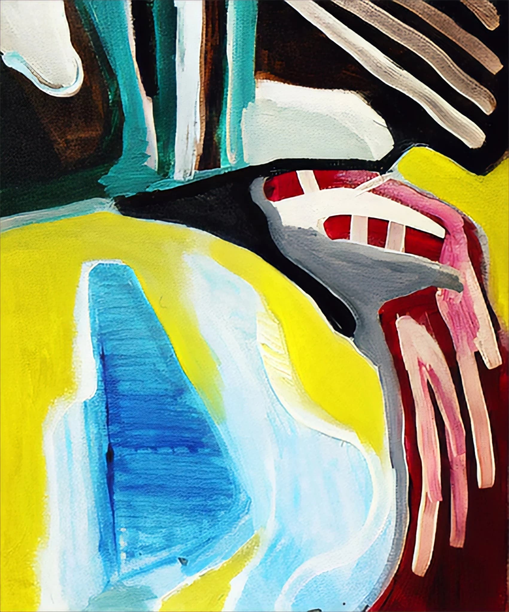 Formes colorées abstraites