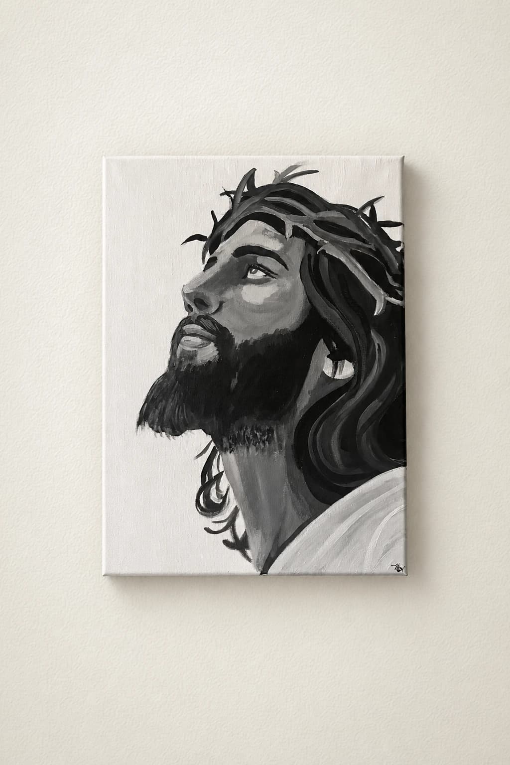 Portrait à la couronne d'épines