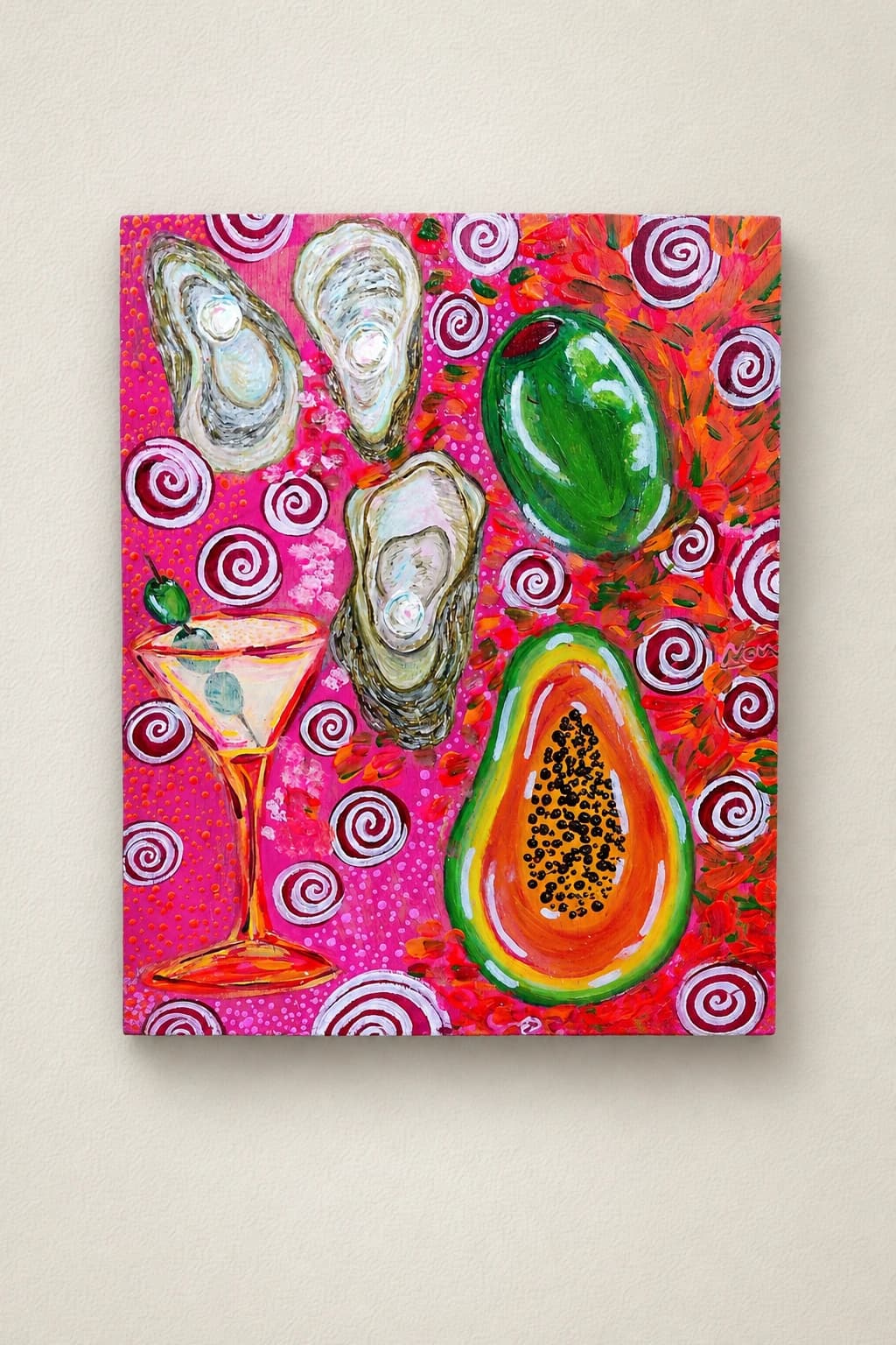 Colorful Cocktail and Fruits