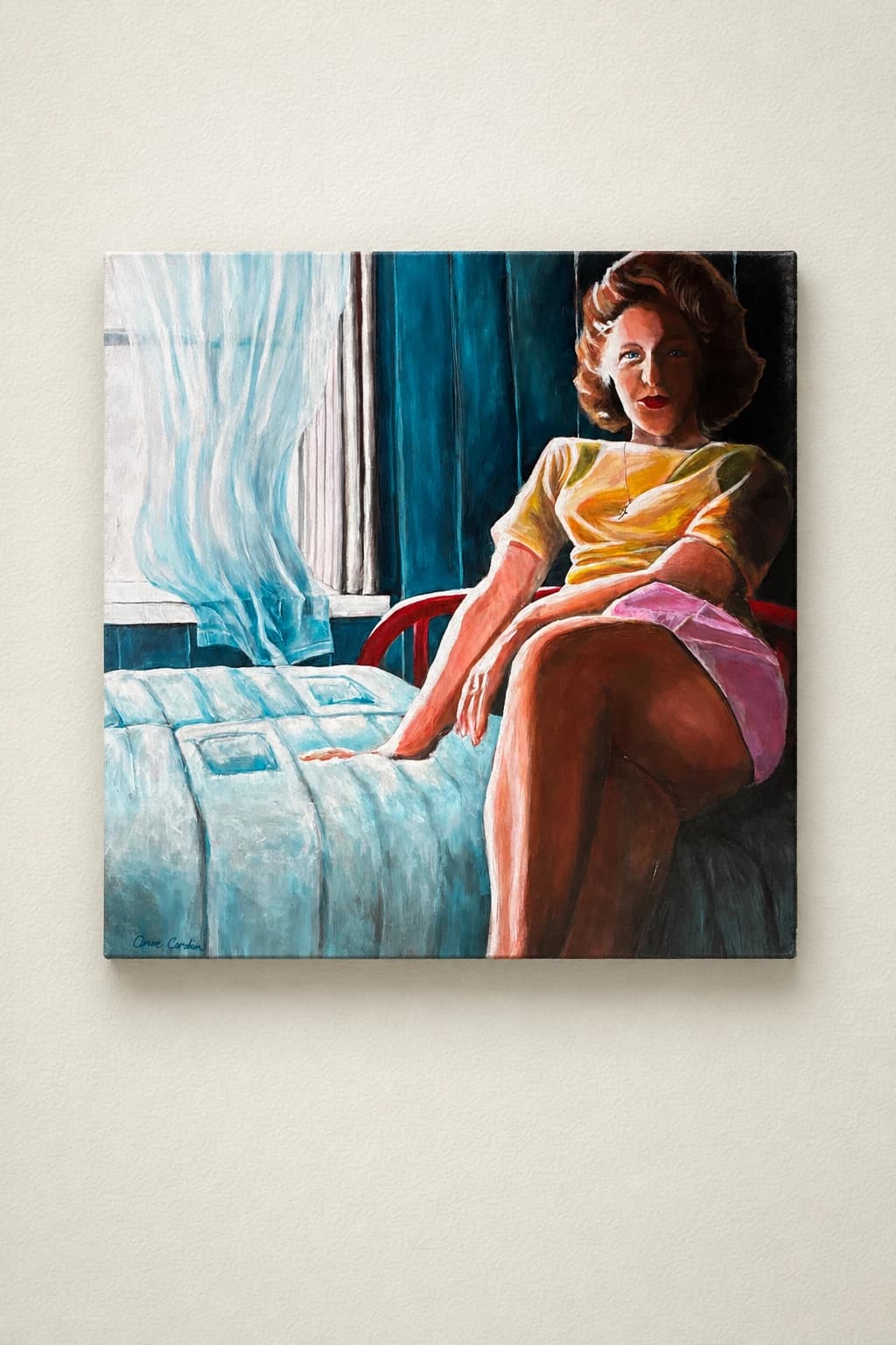 Woman Sitting by the Window