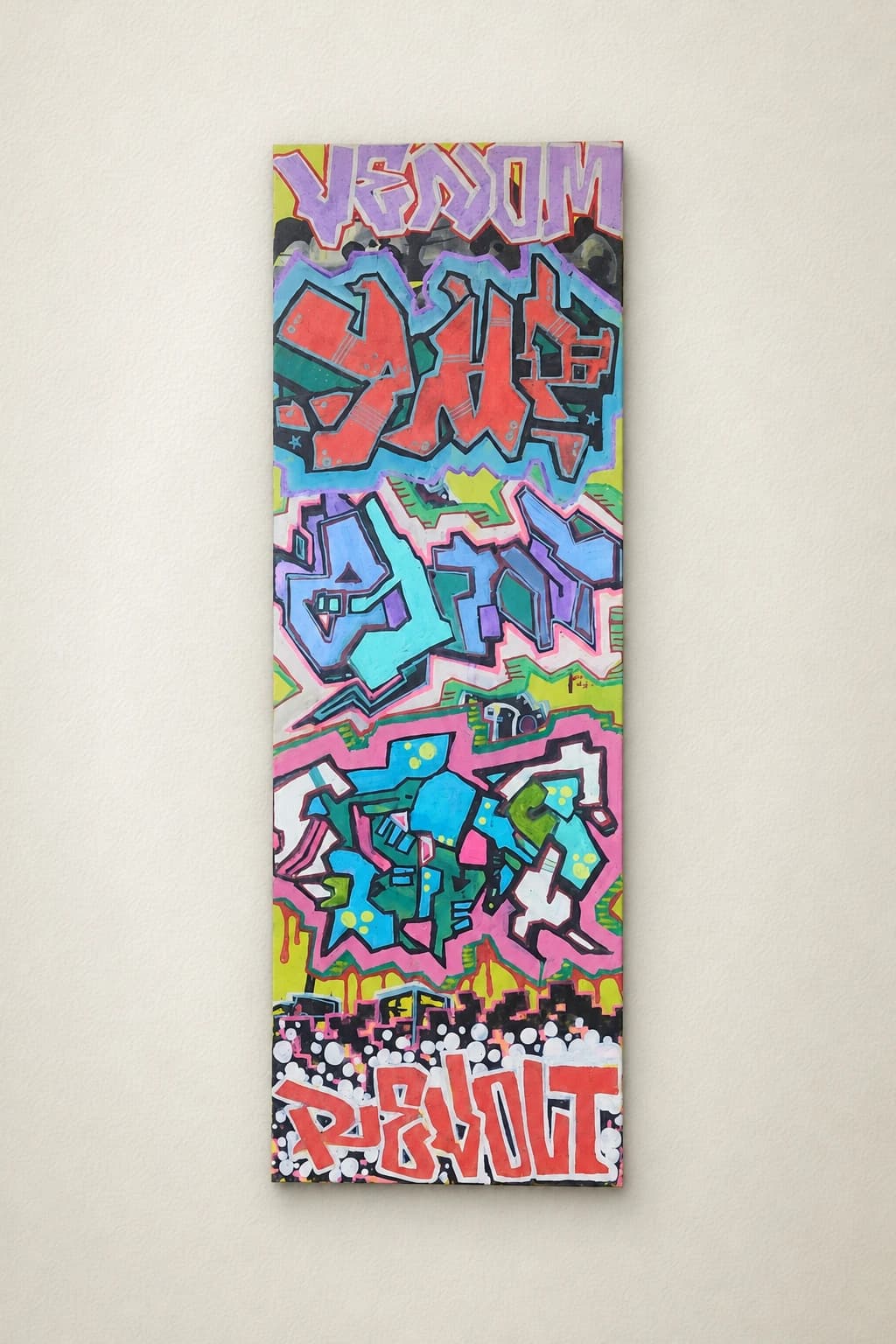 Graffiti Urbain Coloré