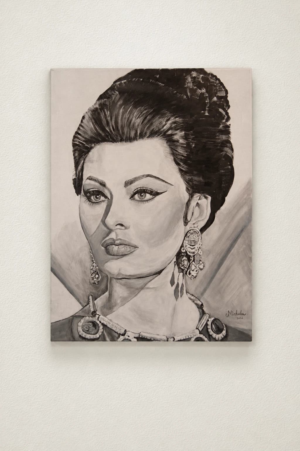 Portrait de femme élégante