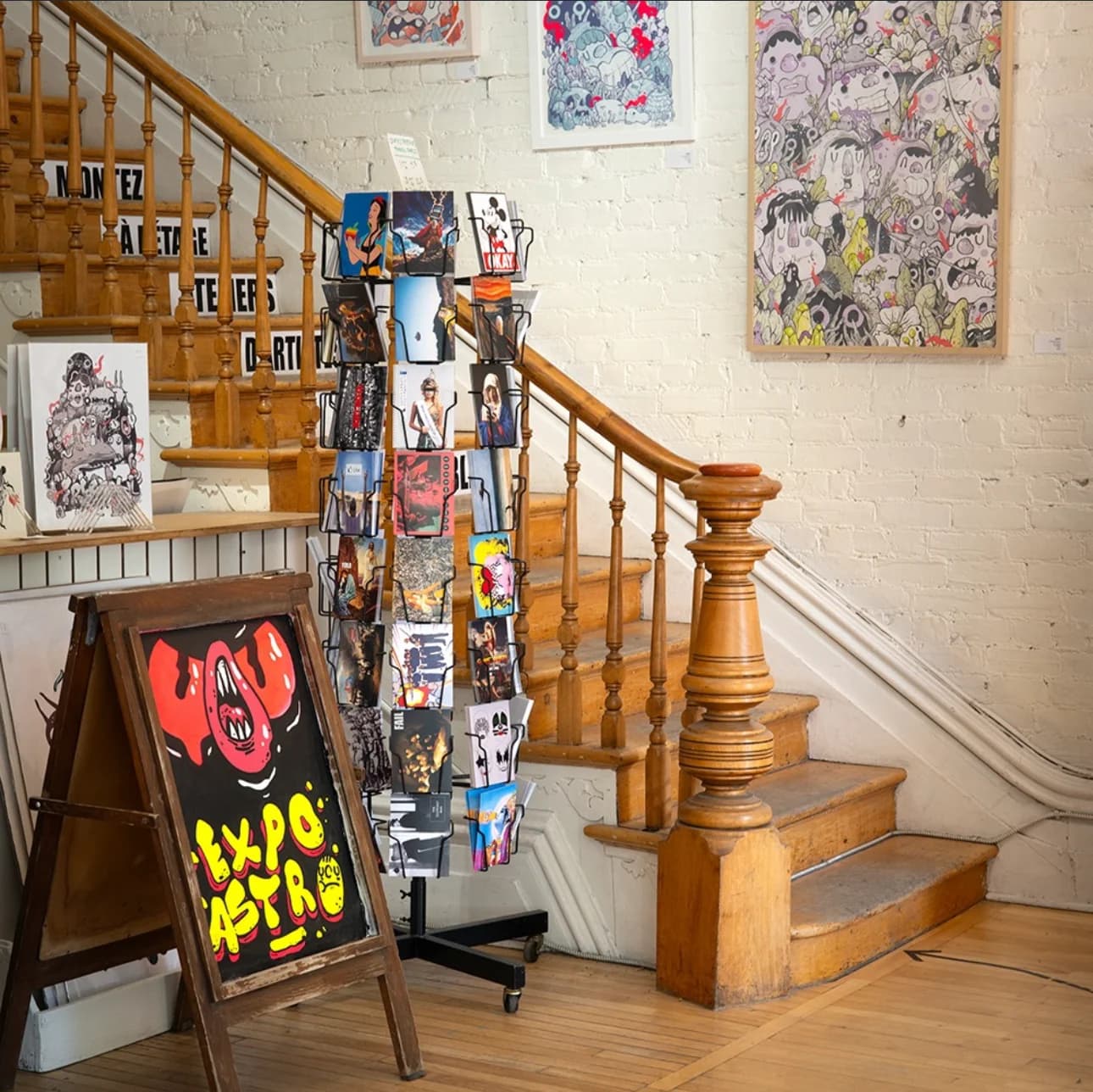 Une présence en galeries