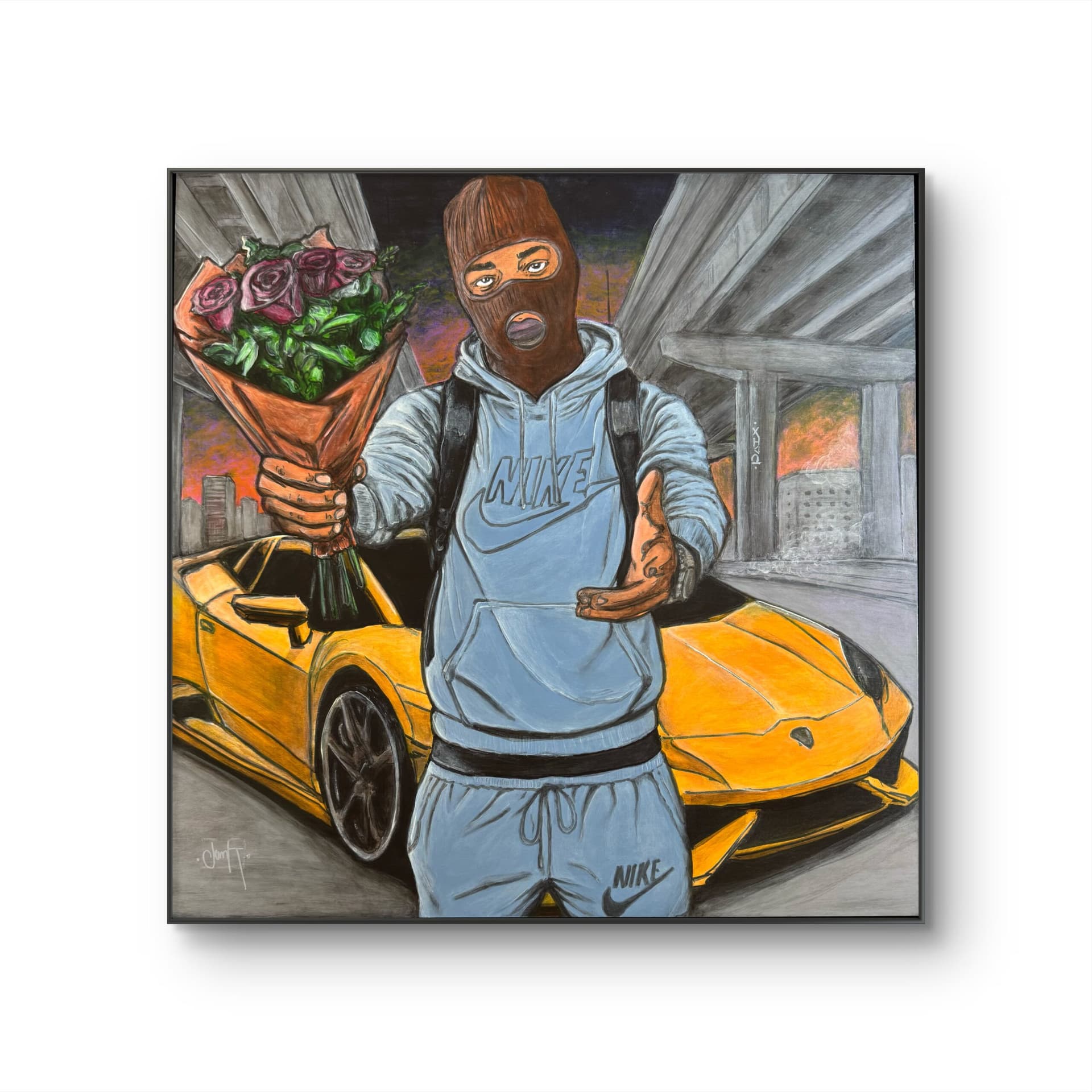 Concrete and Roses (de la collection “inside out”)