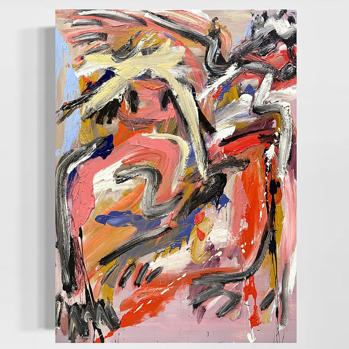 Everything at once, but the mountain never moves