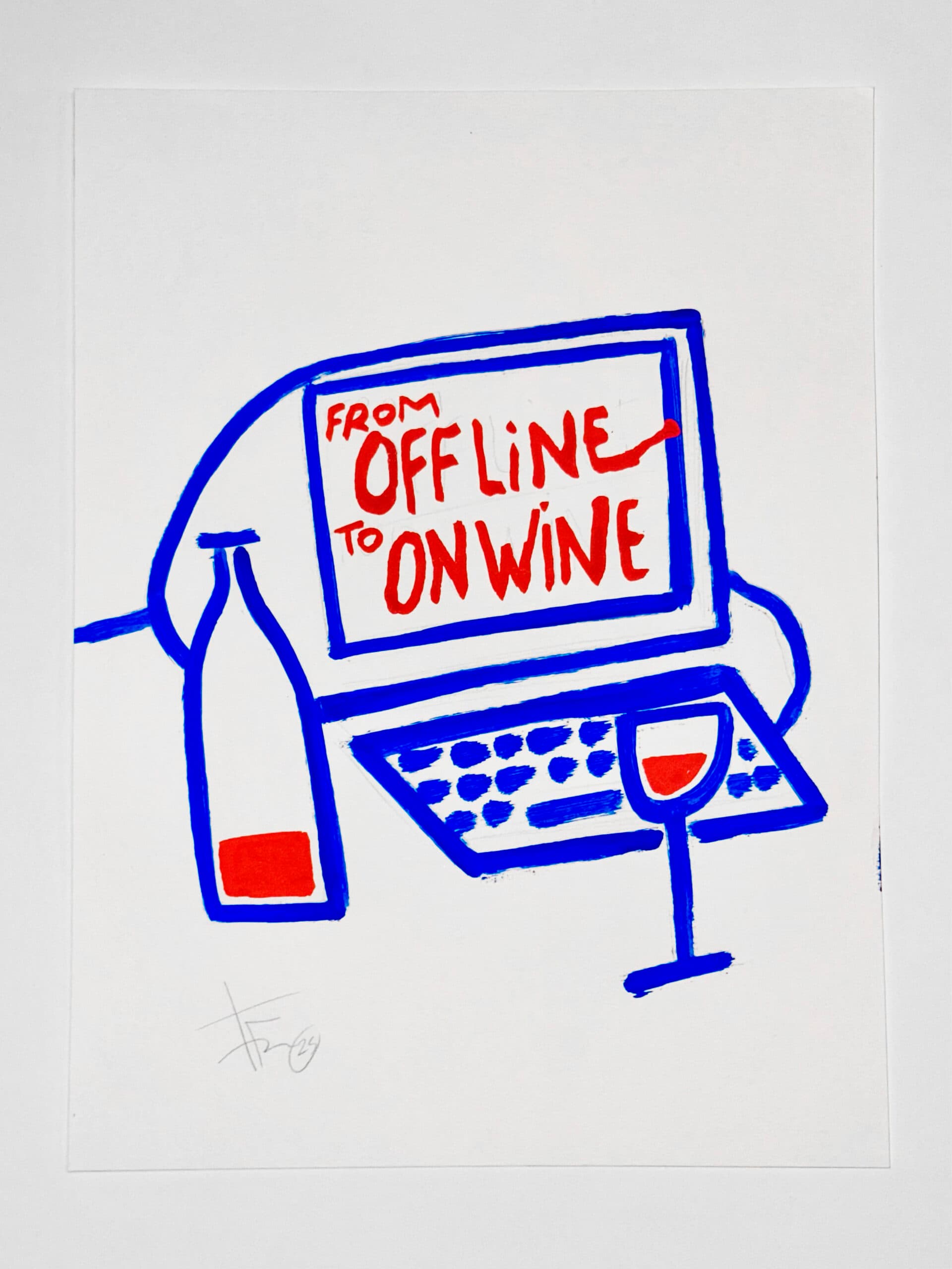 From Off Line To On Wine