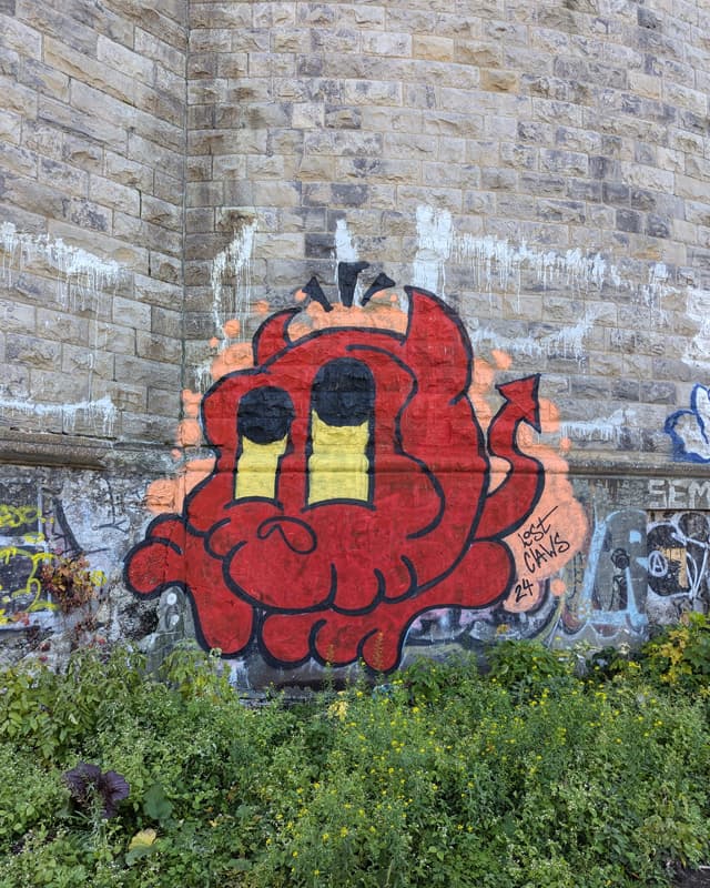 Lost Claws on an abandoned church