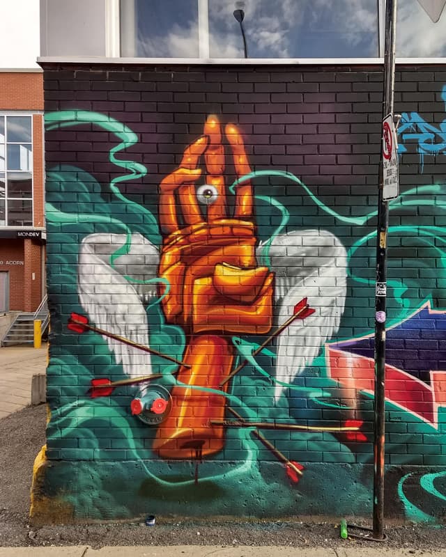 a small piece by Monk.e from a prod in St-Henri