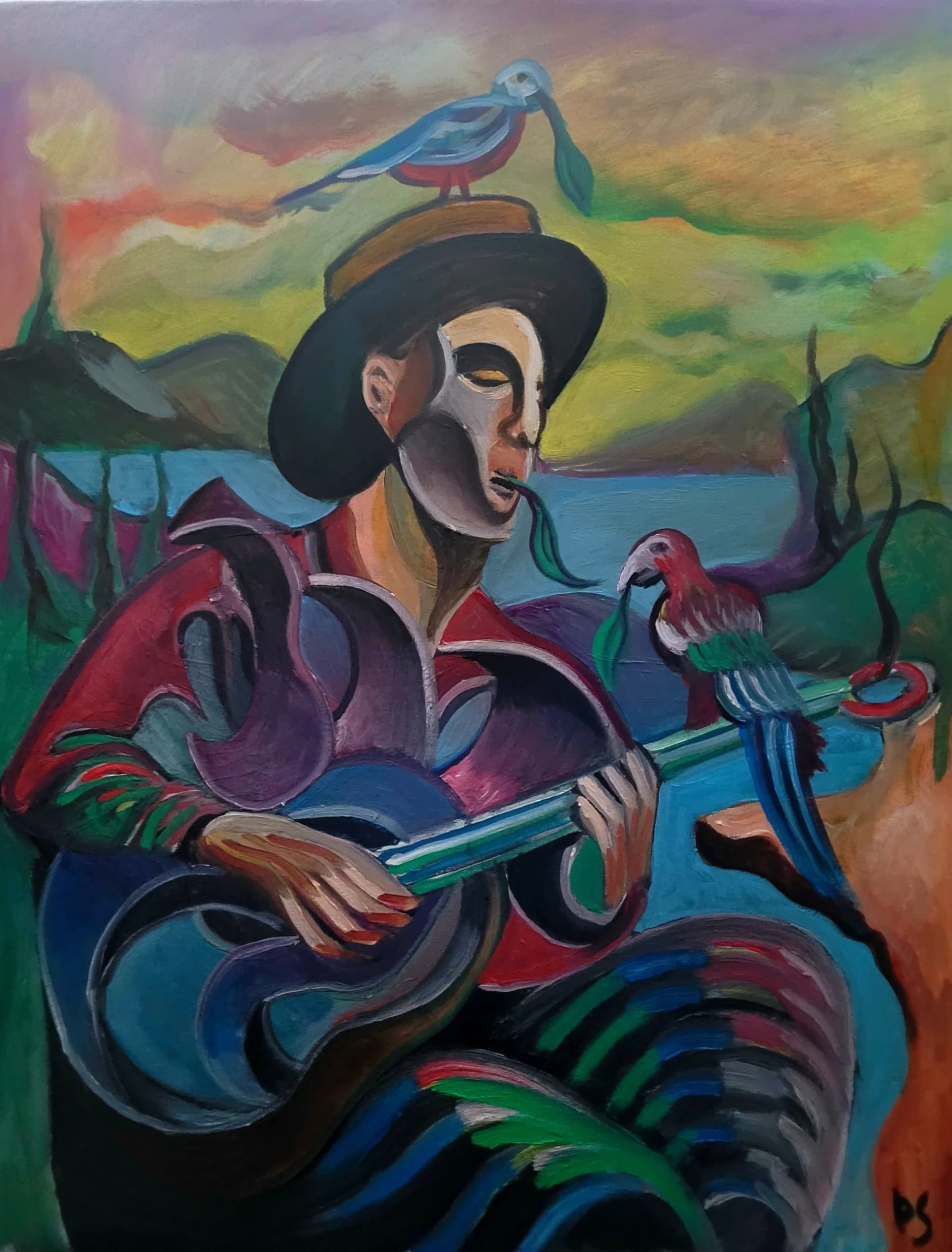 The guitarist