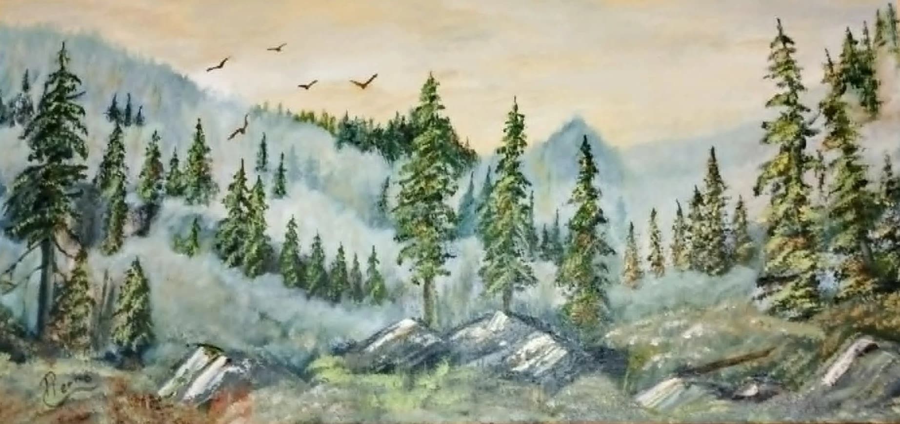 Mist Over the Forest