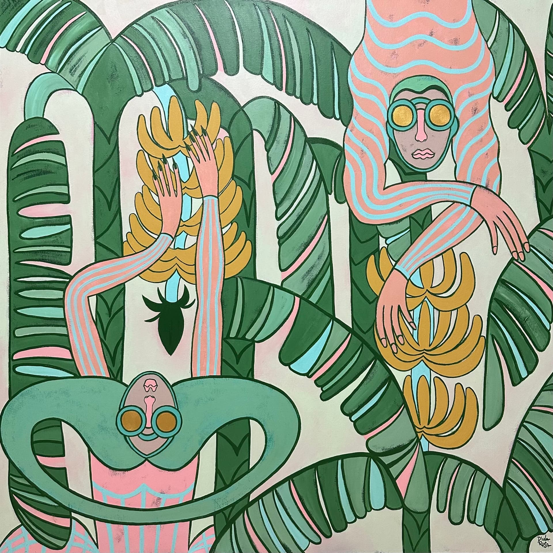 Banana garden