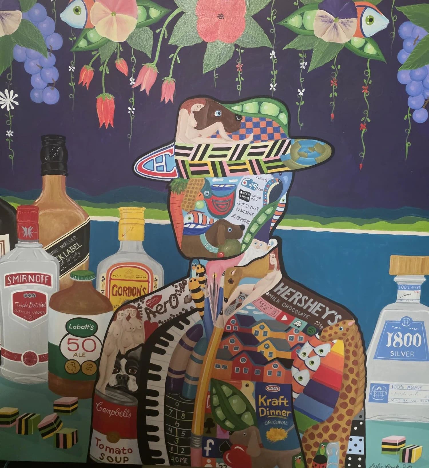 And his Bottles