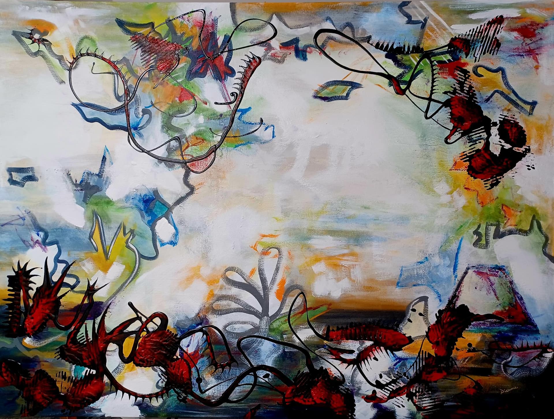 La couleur qui danse