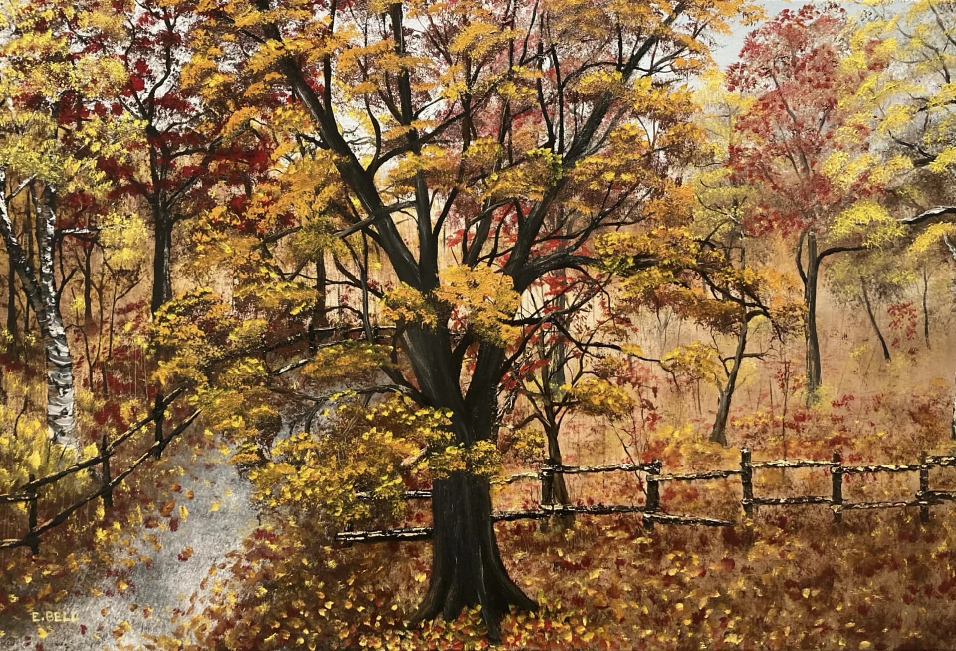 Artist-L'automne à la campagne