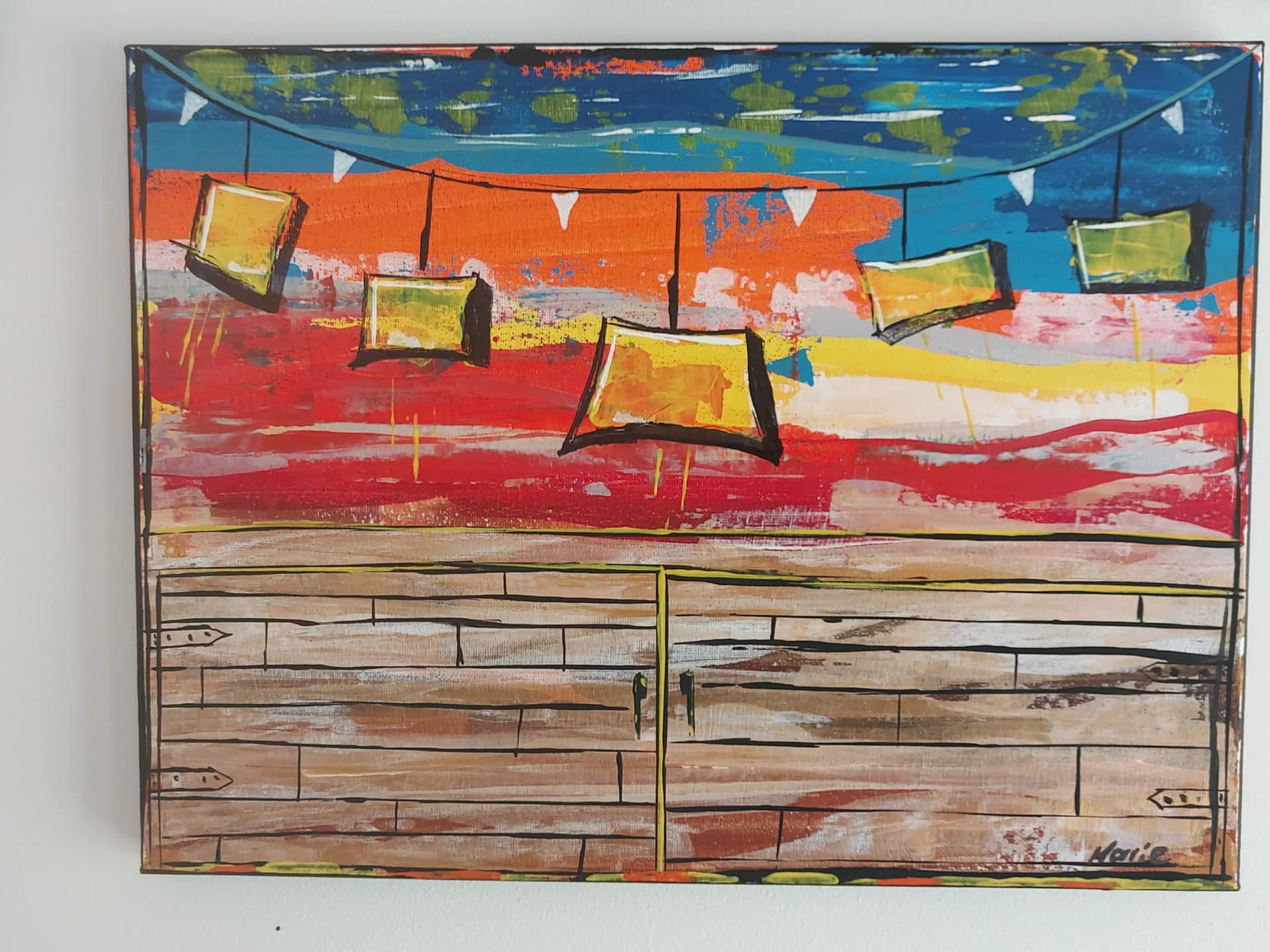 The opening