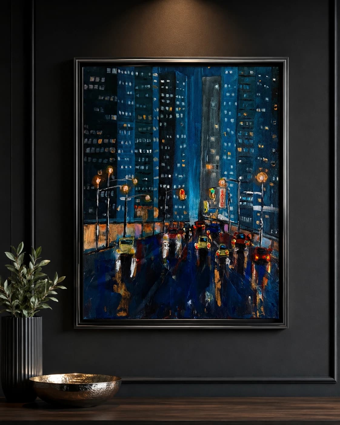 Artist-La ville la nuit